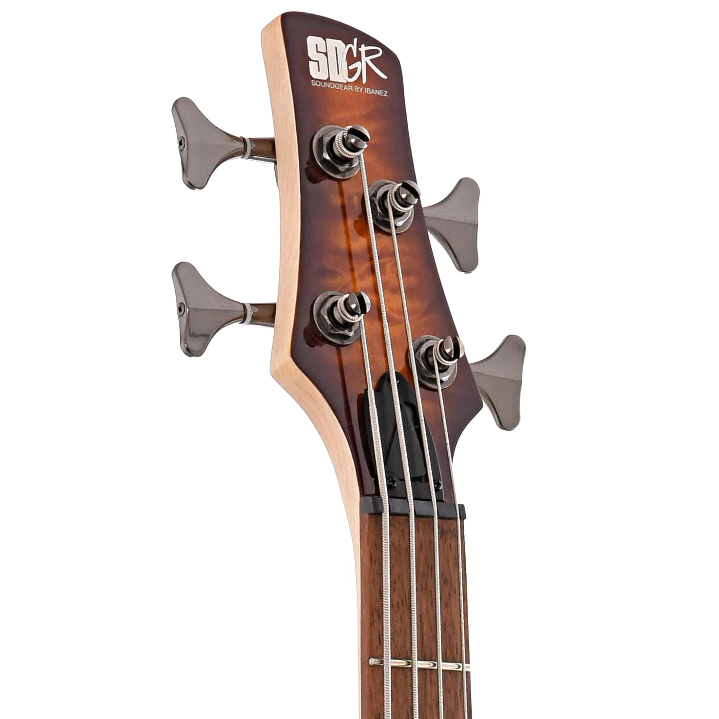 Ibanez SR400EQM Electric Bass Guitar, Dragon Eye Burst - Image 8