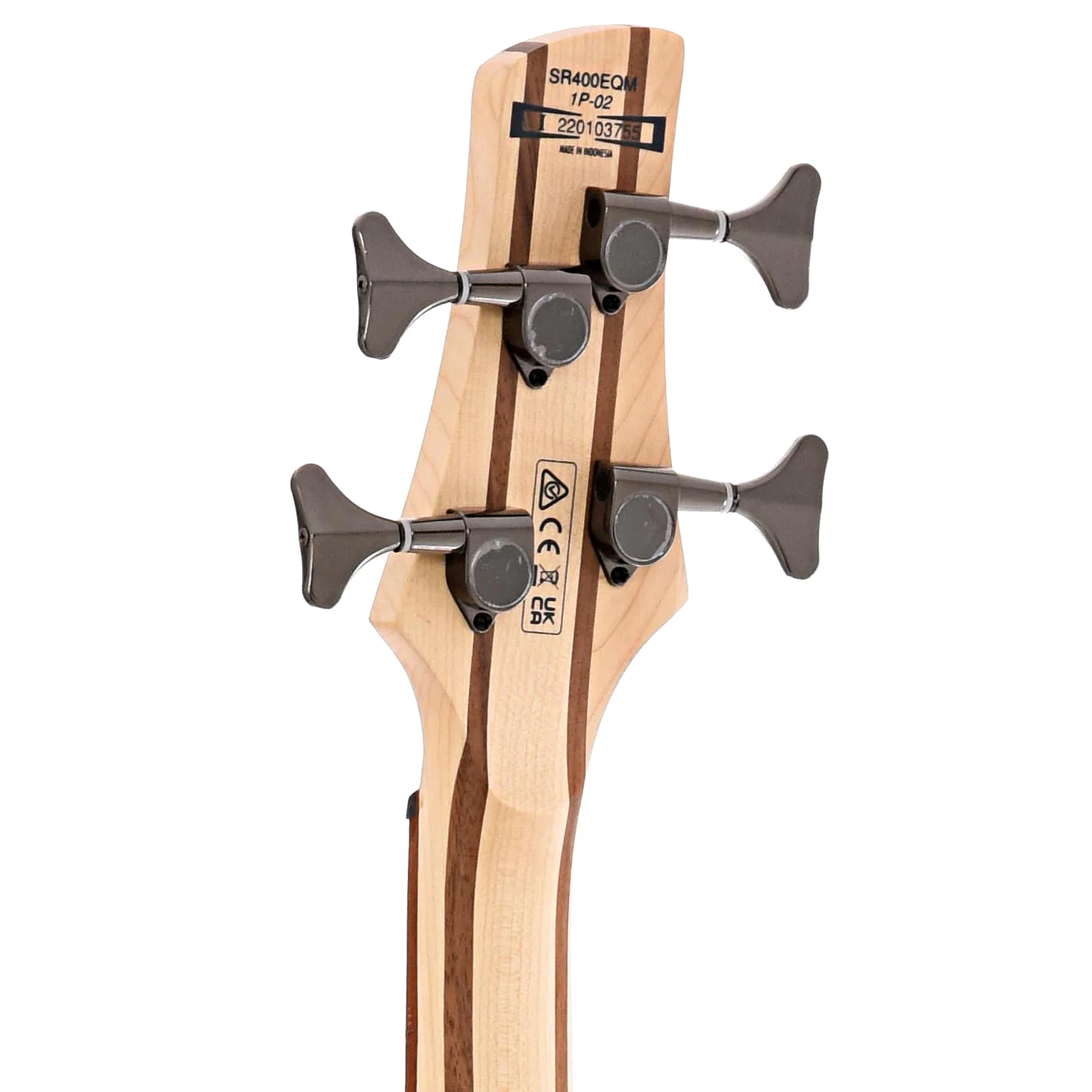 Ibanez SR400EQM Electric Bass Guitar, Dragon Eye Burst - Image 9