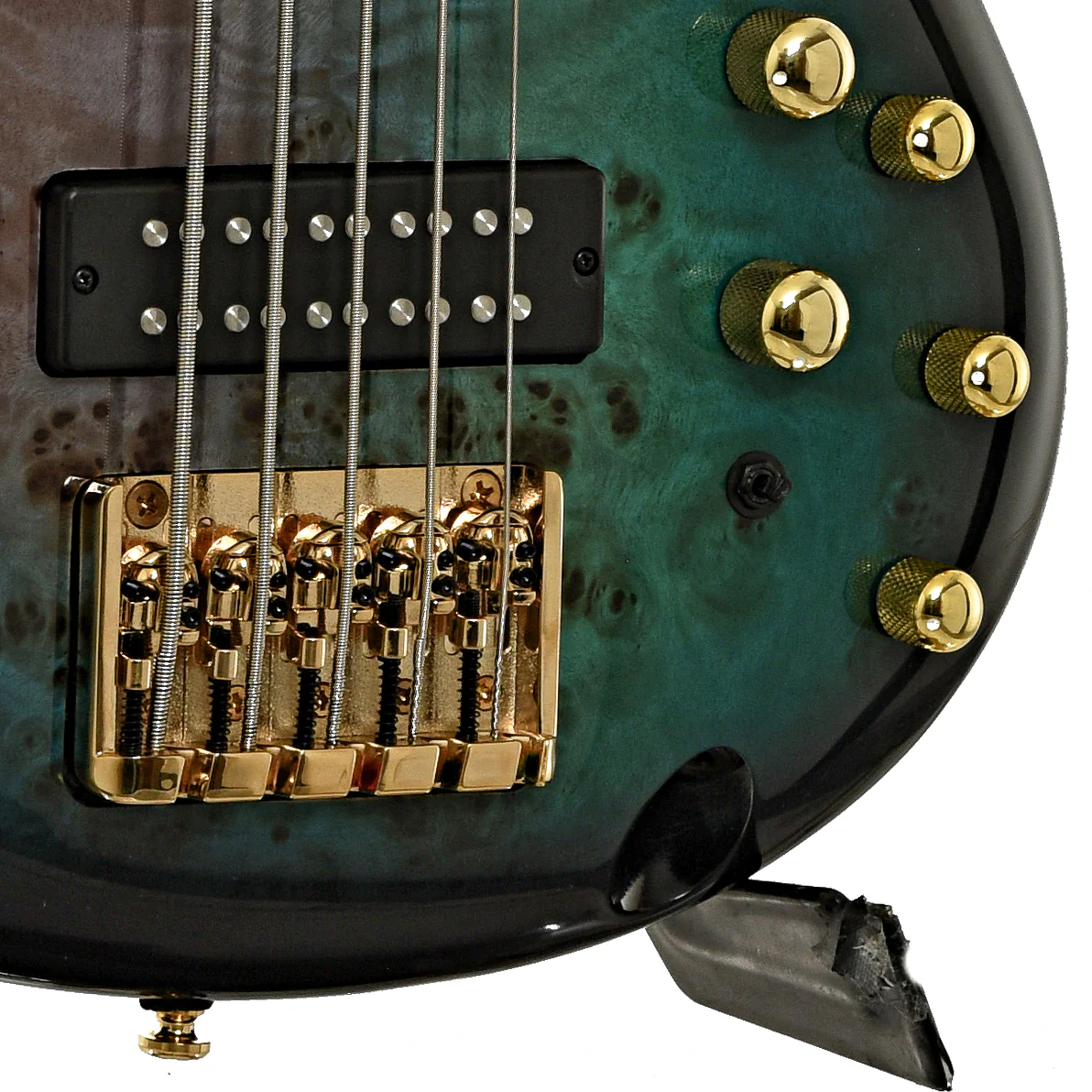 Ibanez SR405EPBDX 5-String Electric Bass Guitar, Tropical Seafloor Burst - Image 5