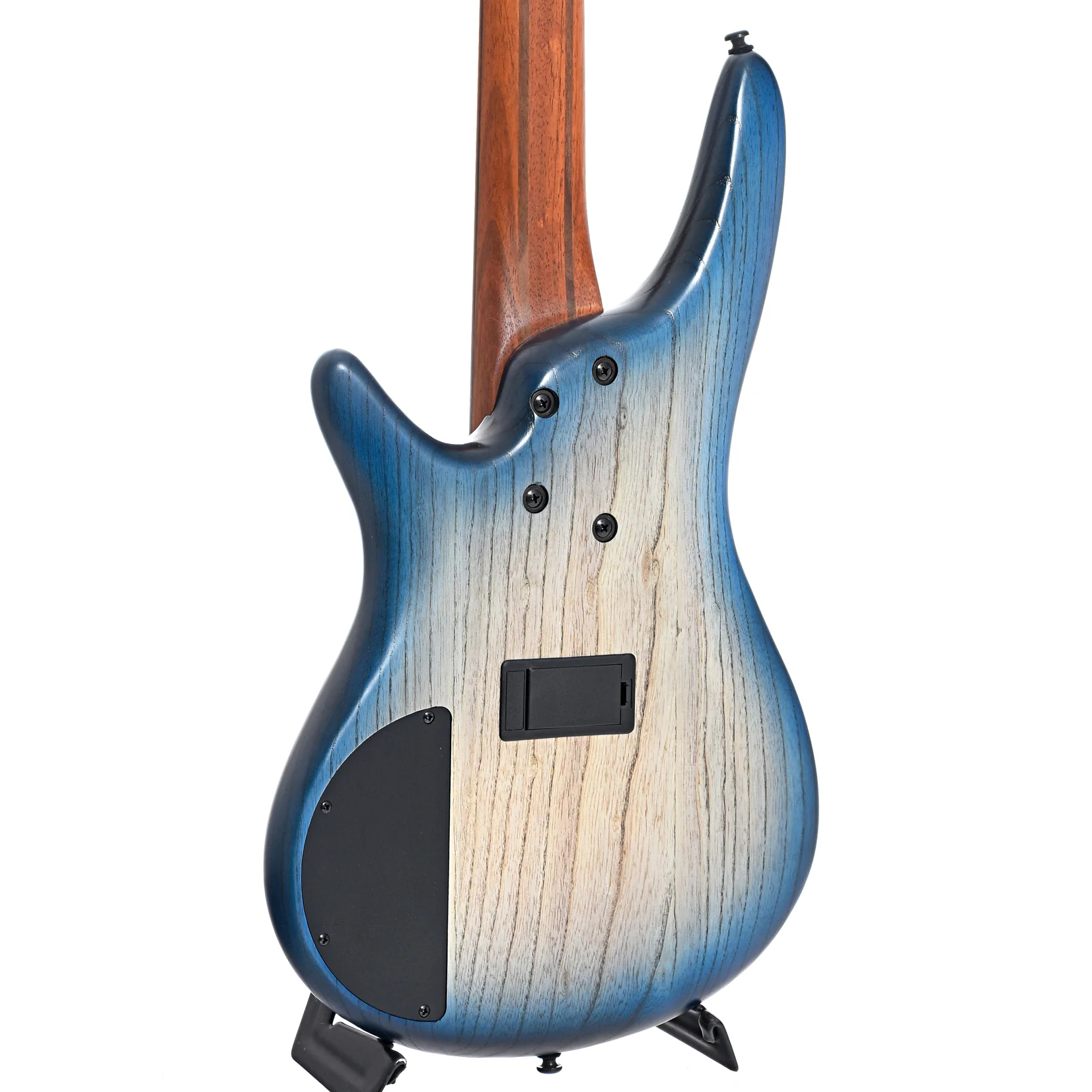 Ibanez SR605E 5-String Electric Bass Guitar, Cosmic Blue Starburst Flat - Image 10