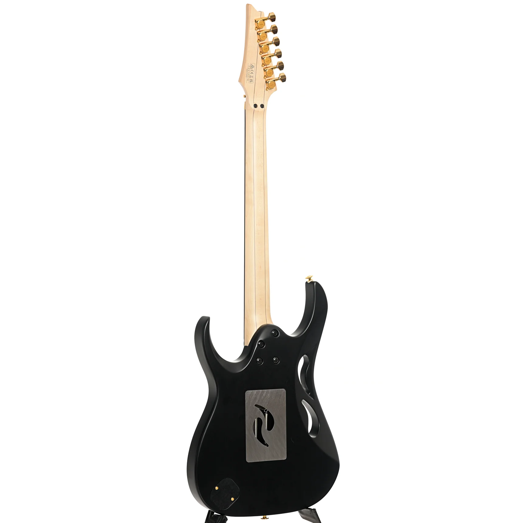 Ibanez PIA3761 Steve Vai Signature Electric Guitar, Onyx Black - Image 13