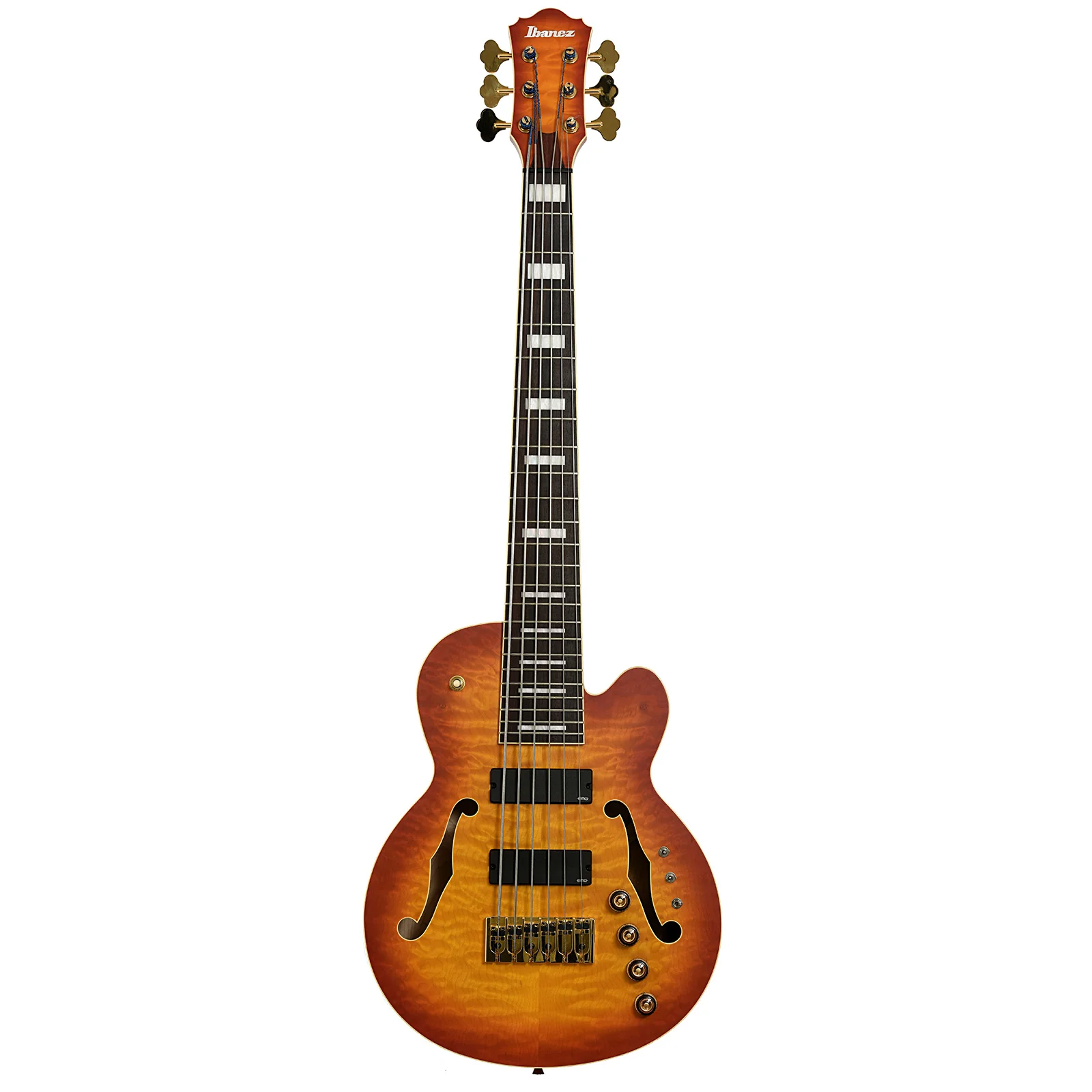 Ibanez TCB1006 Stephen "Thundercat" Bruner 6-String Hollowbody Electric Bass (2022) - Image 14