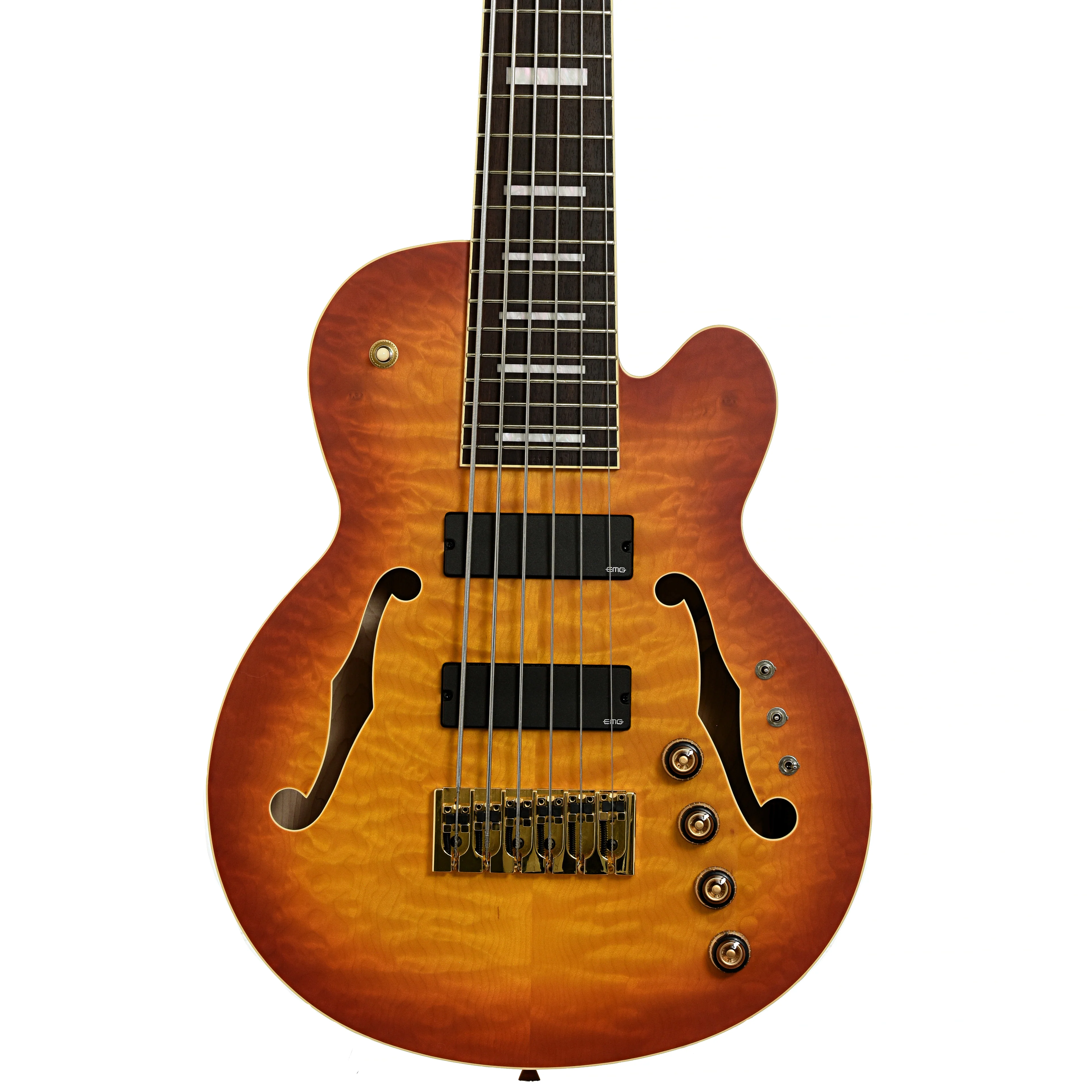 Ibanez TCB1006 Stephen "Thundercat" Bruner 6-String Hollowbody Electric Bass (2022) - Image 2