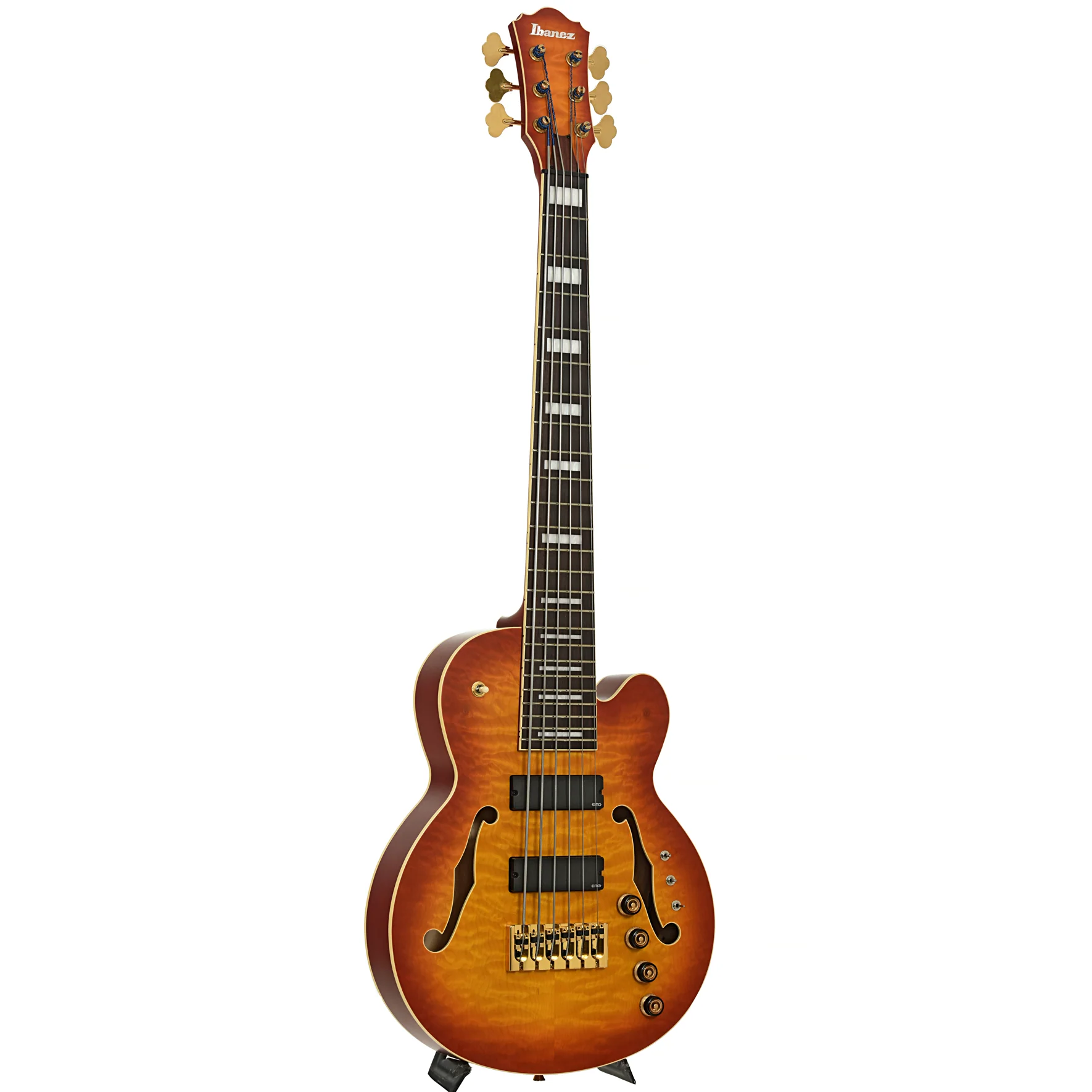 Ibanez TCB1006 Stephen "Thundercat" Bruner 6-String Hollowbody Electric Bass (2022) - Image 3