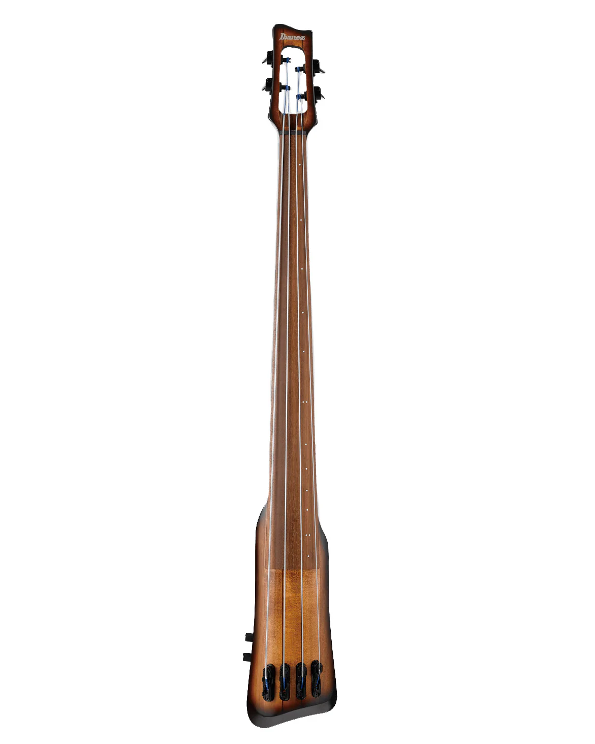 Ibanez UB804 Electric Upright Bass & Gigbag, Mahogany Oil Burst - Image 2