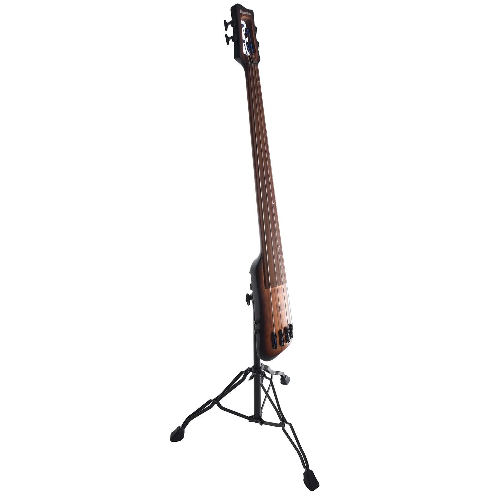 Ibanez UB804 Electric Upright Bass & Gigbag, Mahogany Oil Burst - Image 3