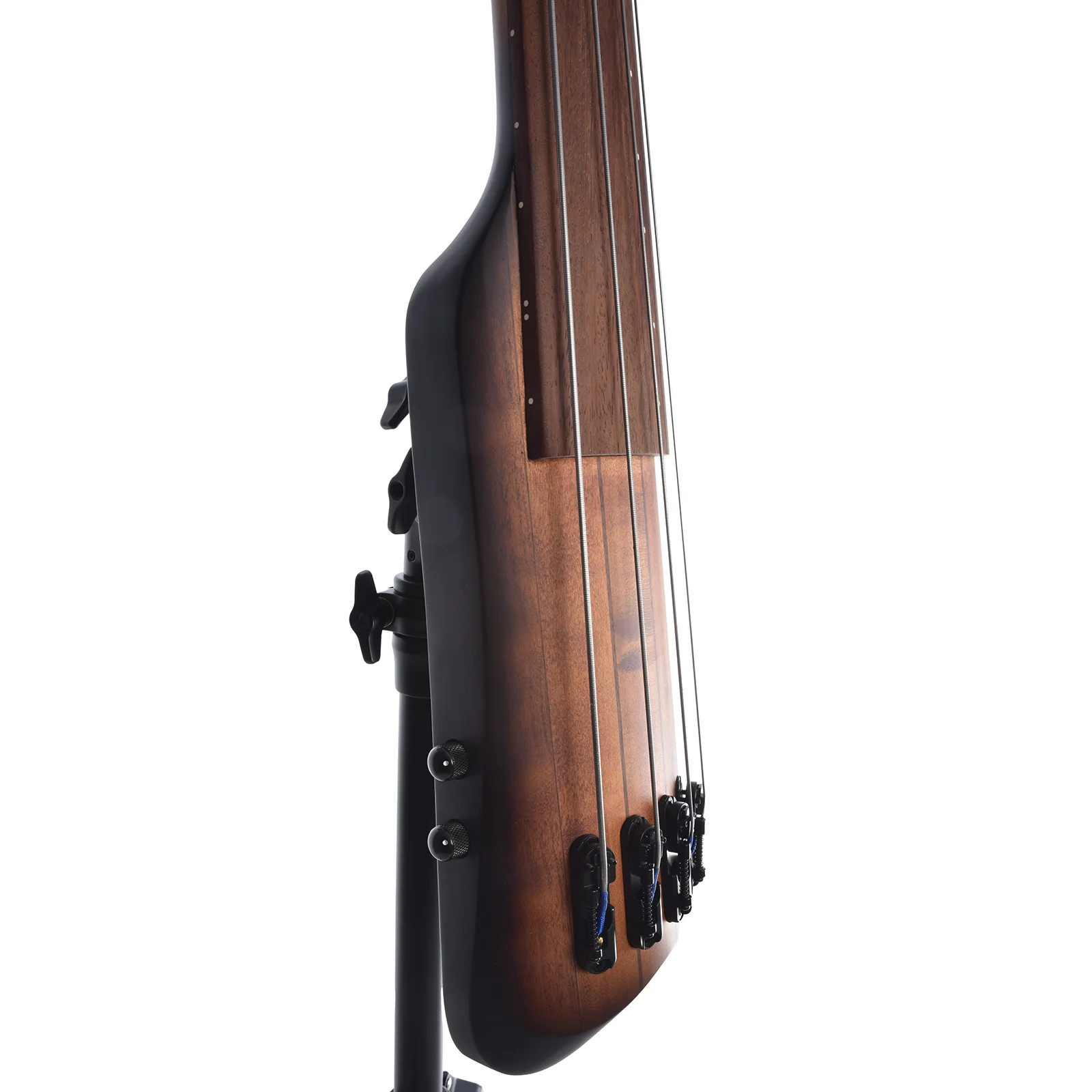 Ibanez UB804 Electric Upright Bass & Gigbag, Mahogany Oil Burst - Image 4