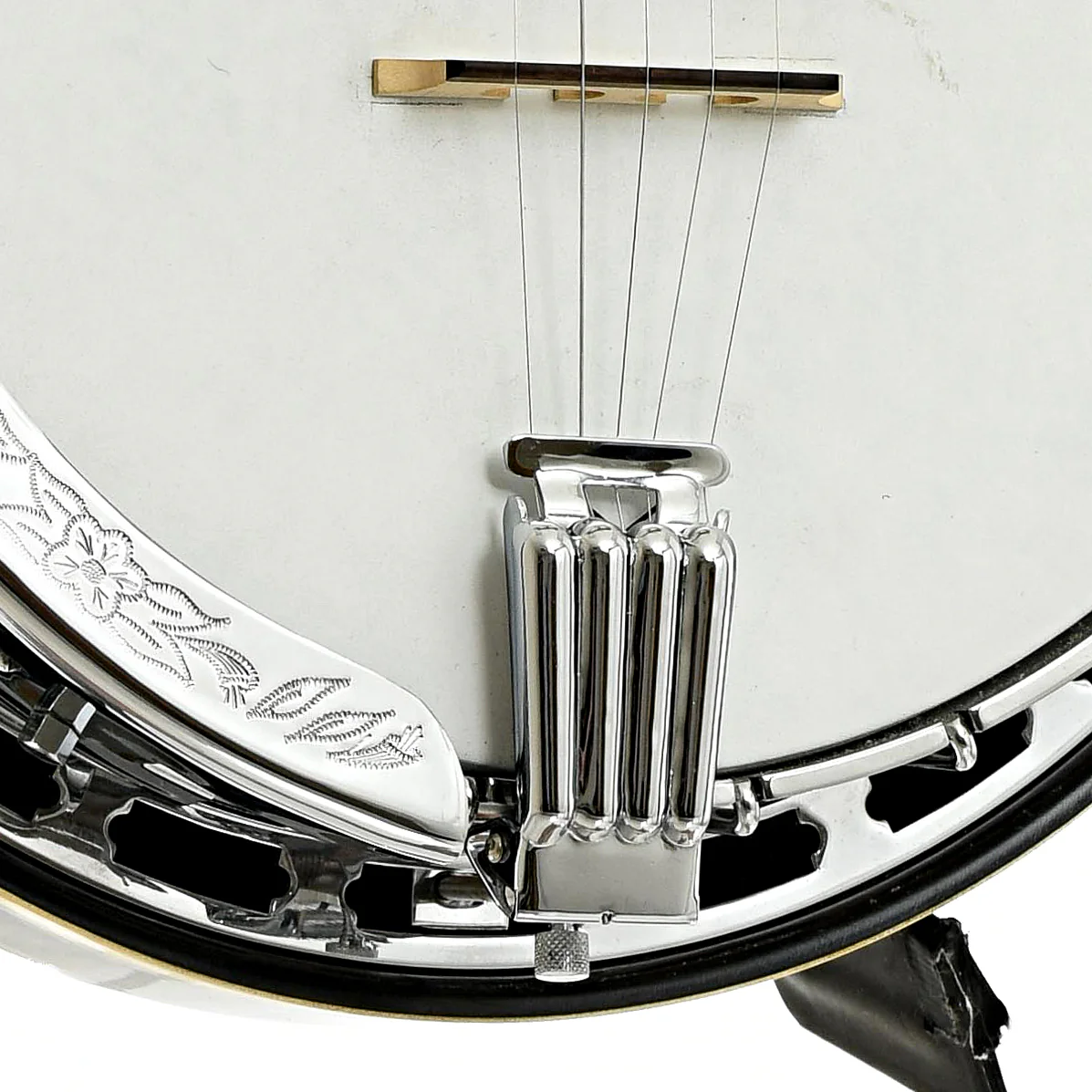 Iida Hearts & Flowers Resonator Banjo (1970s) - Image 4