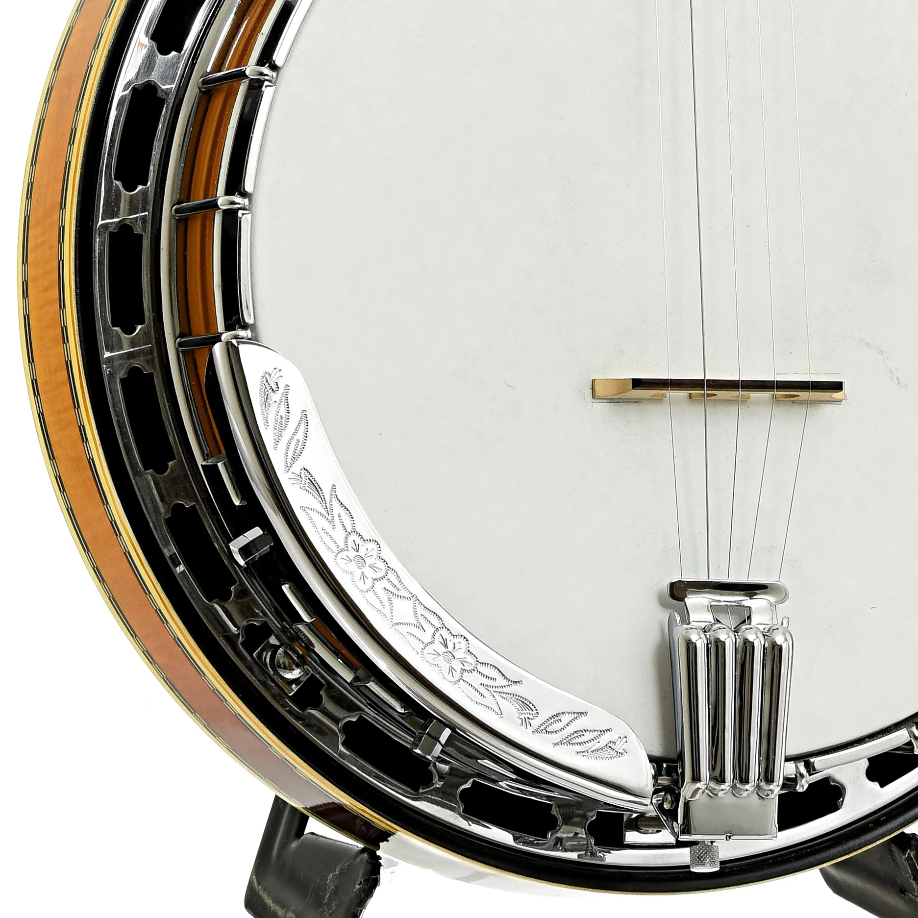 Iida Hearts & Flowers Resonator Banjo (1970s) - Image 5