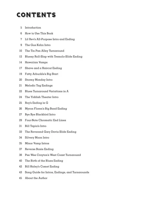 Intros, Endings & Turnarounds for Ukulele - Image 3