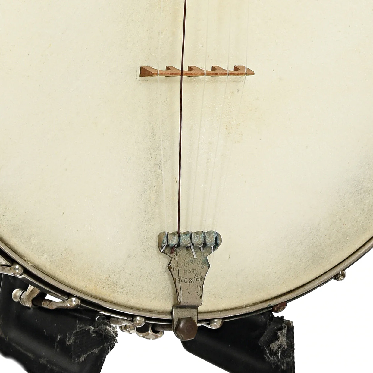 J.E. Quinlan Open Back Banjo (1890s) - Image 5