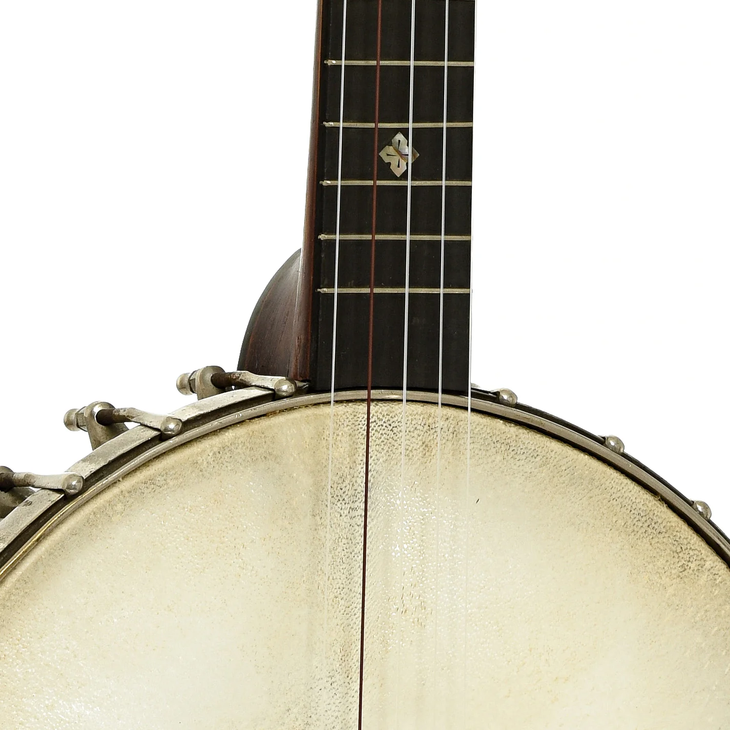 J.E. Quinlan Open Back Banjo (1890s) - Image 6