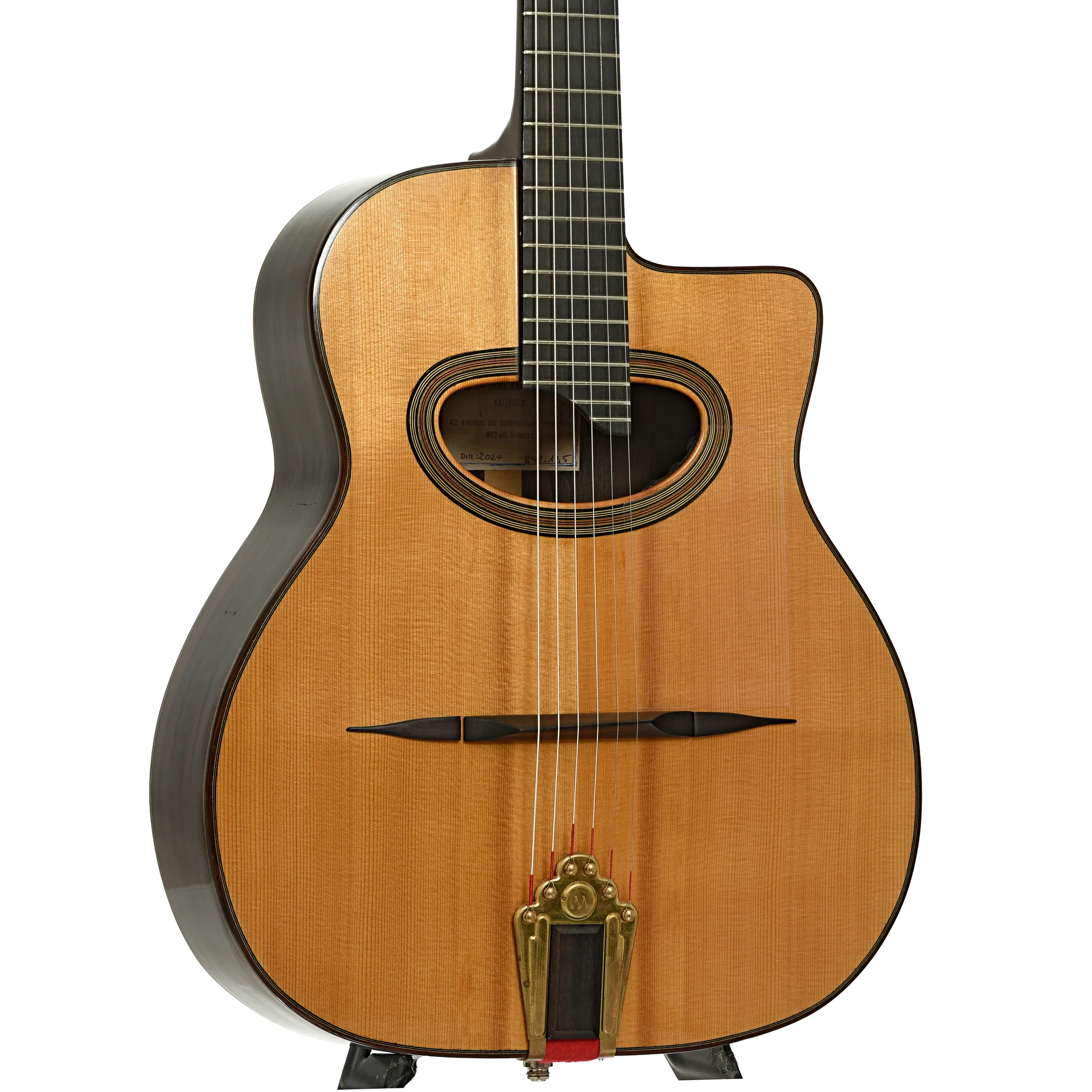 Jean Noel Lebreton Hot Club Acoustic Guitar (2024) - Image 4
