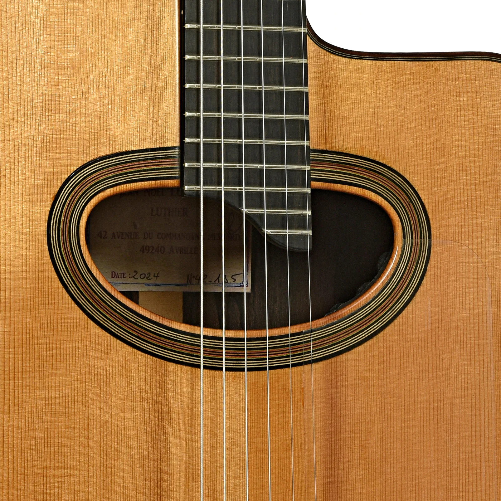 Jean Noel Lebreton Hot Club Acoustic Guitar (2024) - Image 6