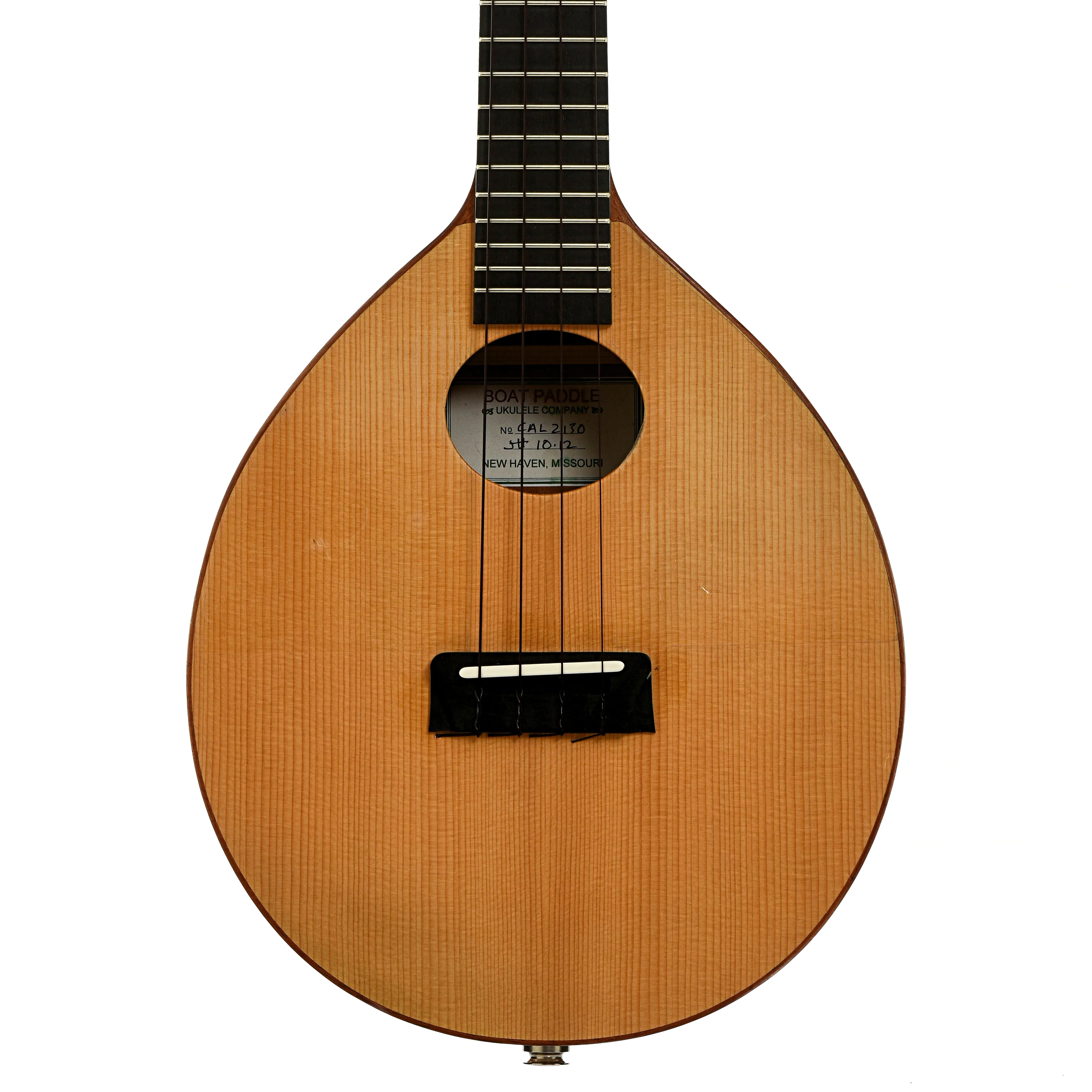 Jerry Hoffman Boat Paddle Concert Ukulele (2012) - Image 2