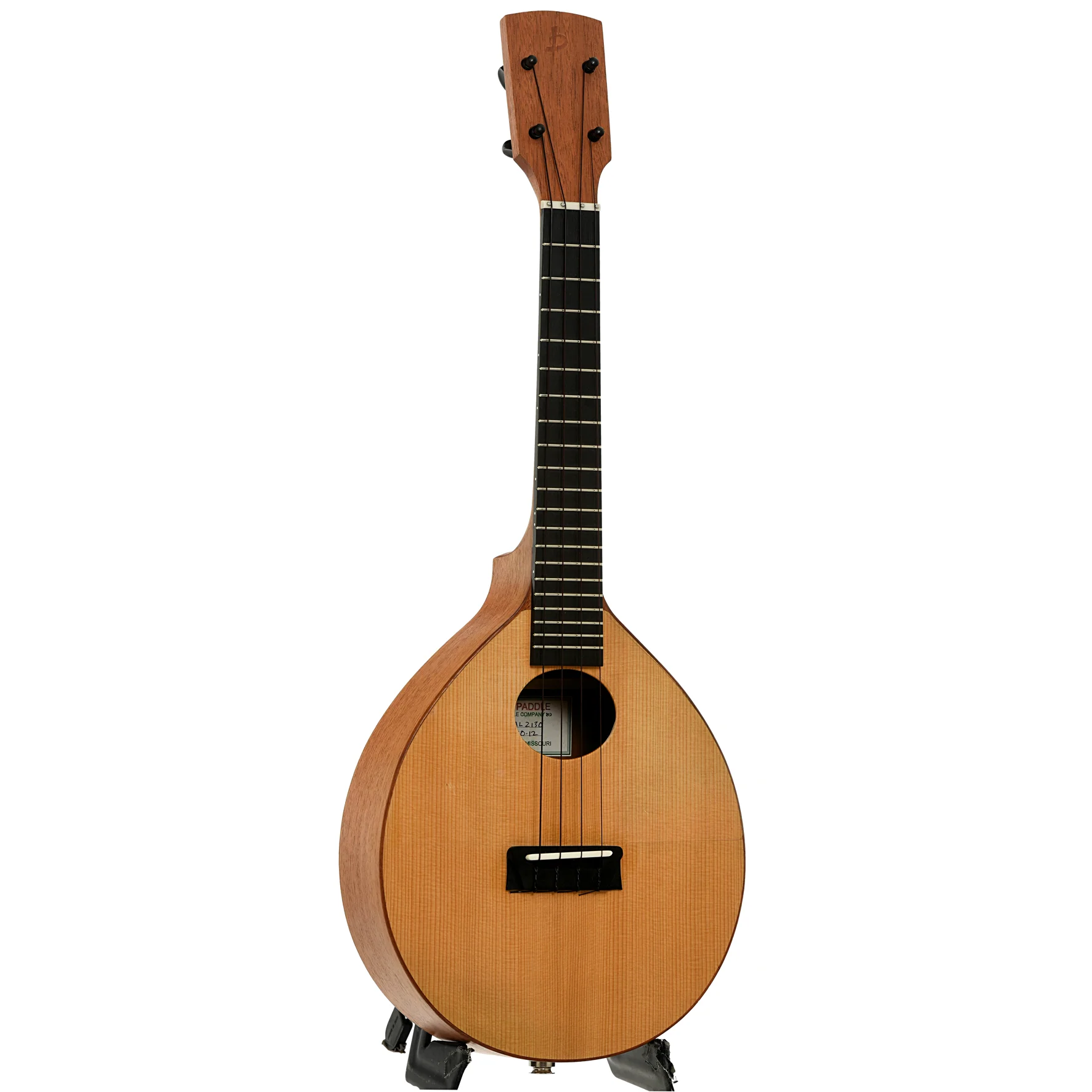 Jerry Hoffman Boat Paddle Concert Ukulele (2012) - Image 3
