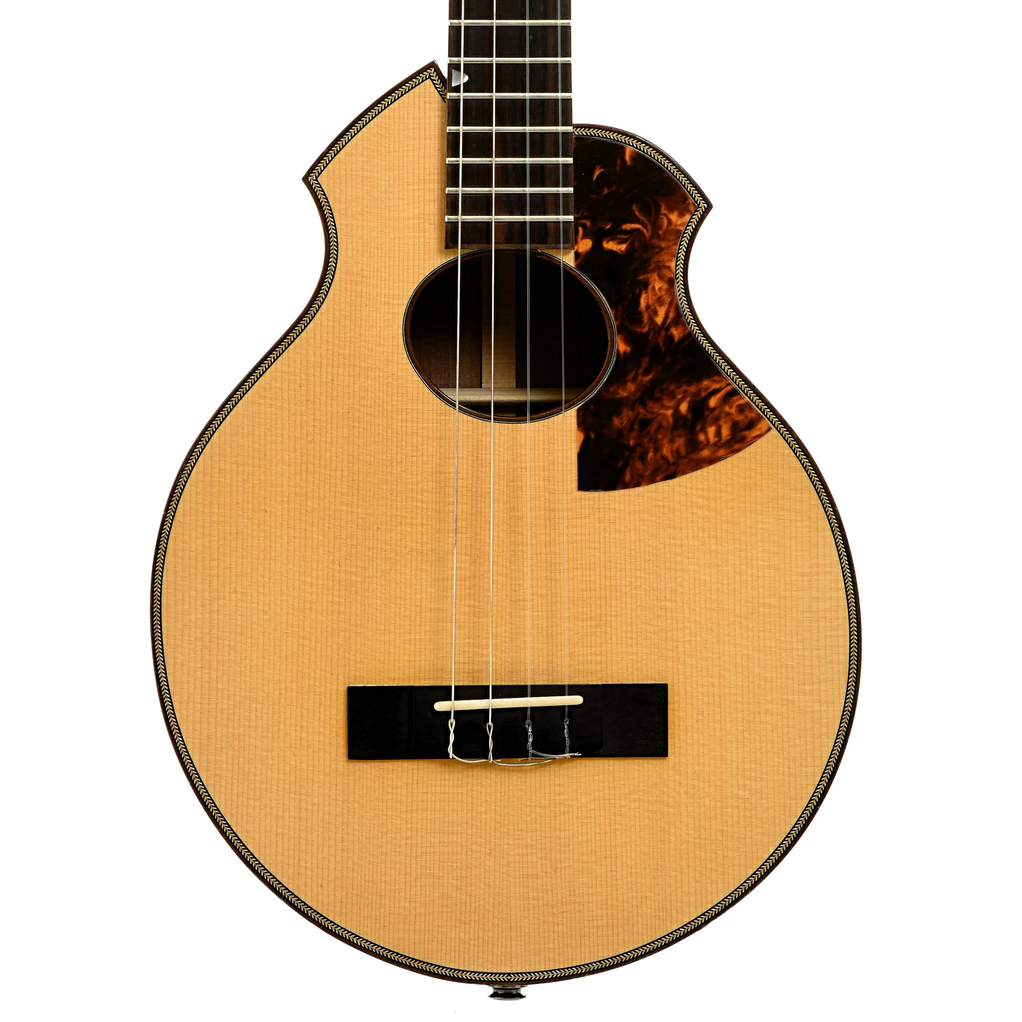 Jerry Hoffmann Boat Paddle Custom ML Baritone Ukulele (2012) - Image 2