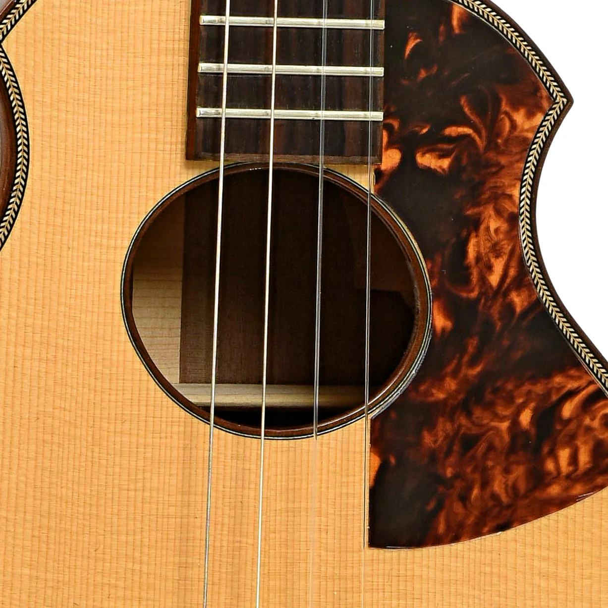 Jerry Hoffmann Boat Paddle Custom ML Baritone Ukulele (2012) - Image 6