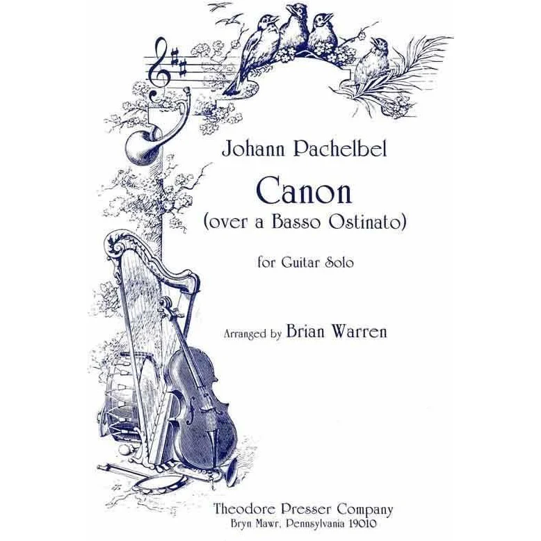 Johann Pachelbel: Canon (Over a Basso Ostinato) for Guitar Solo - Tablature Only - Image 2