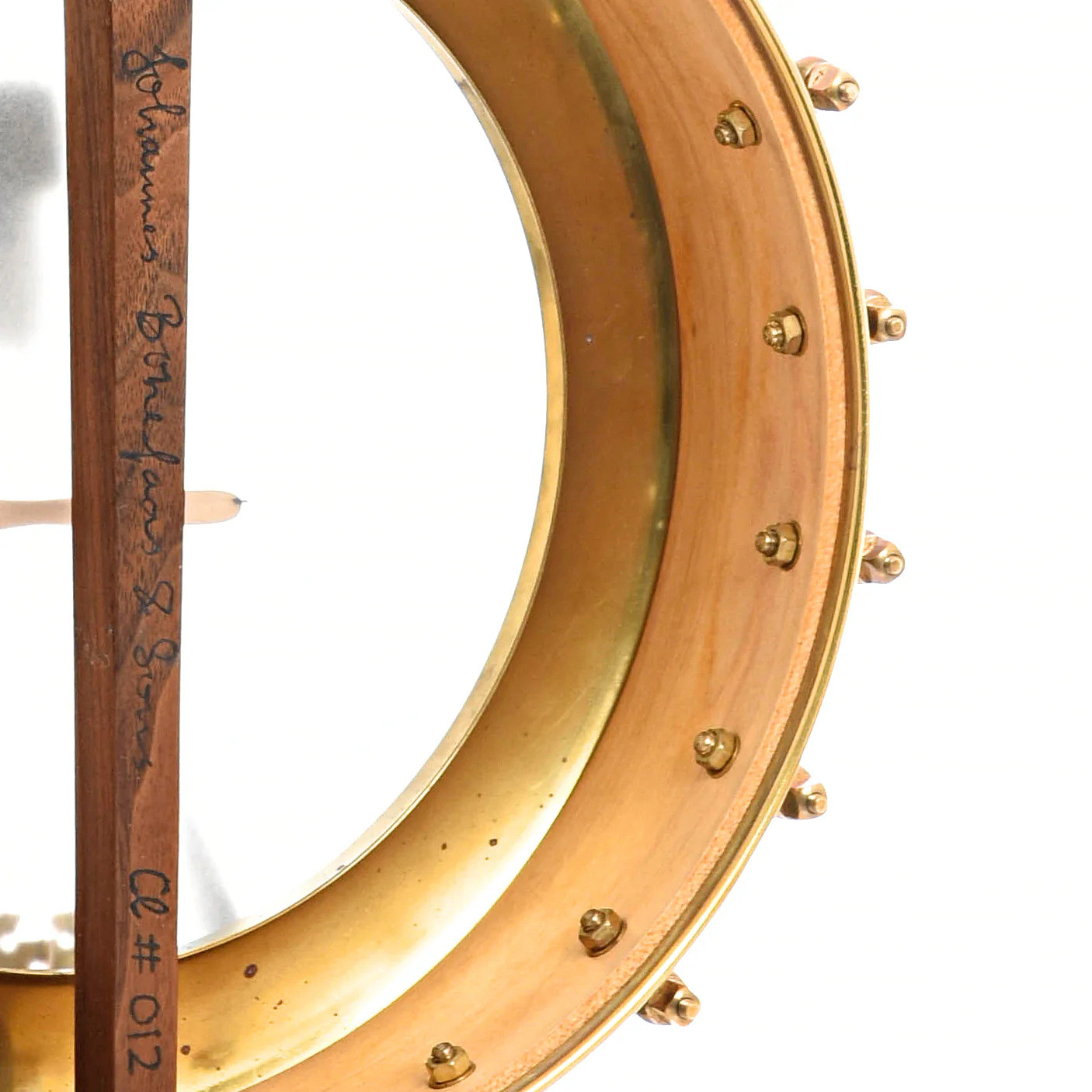 Johannes Bonefaas & Sons 12" Openback Banjo (c.2000) - Image 10