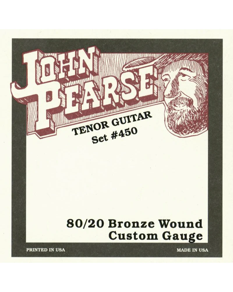 John Pearse 450 80/20 Bronze Tenor Guitar Strings - Image 2