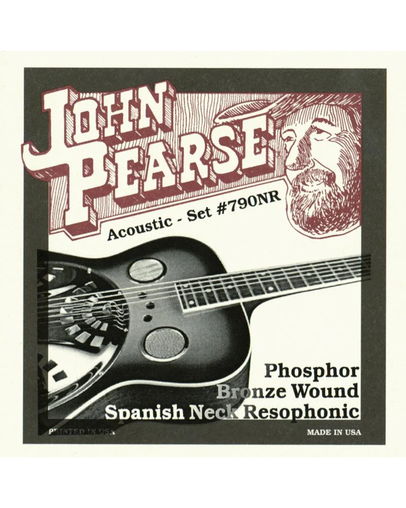 John Pearse 790NR Phosphor Bronze Round Neck Resonator Guitar Strings - Image 2