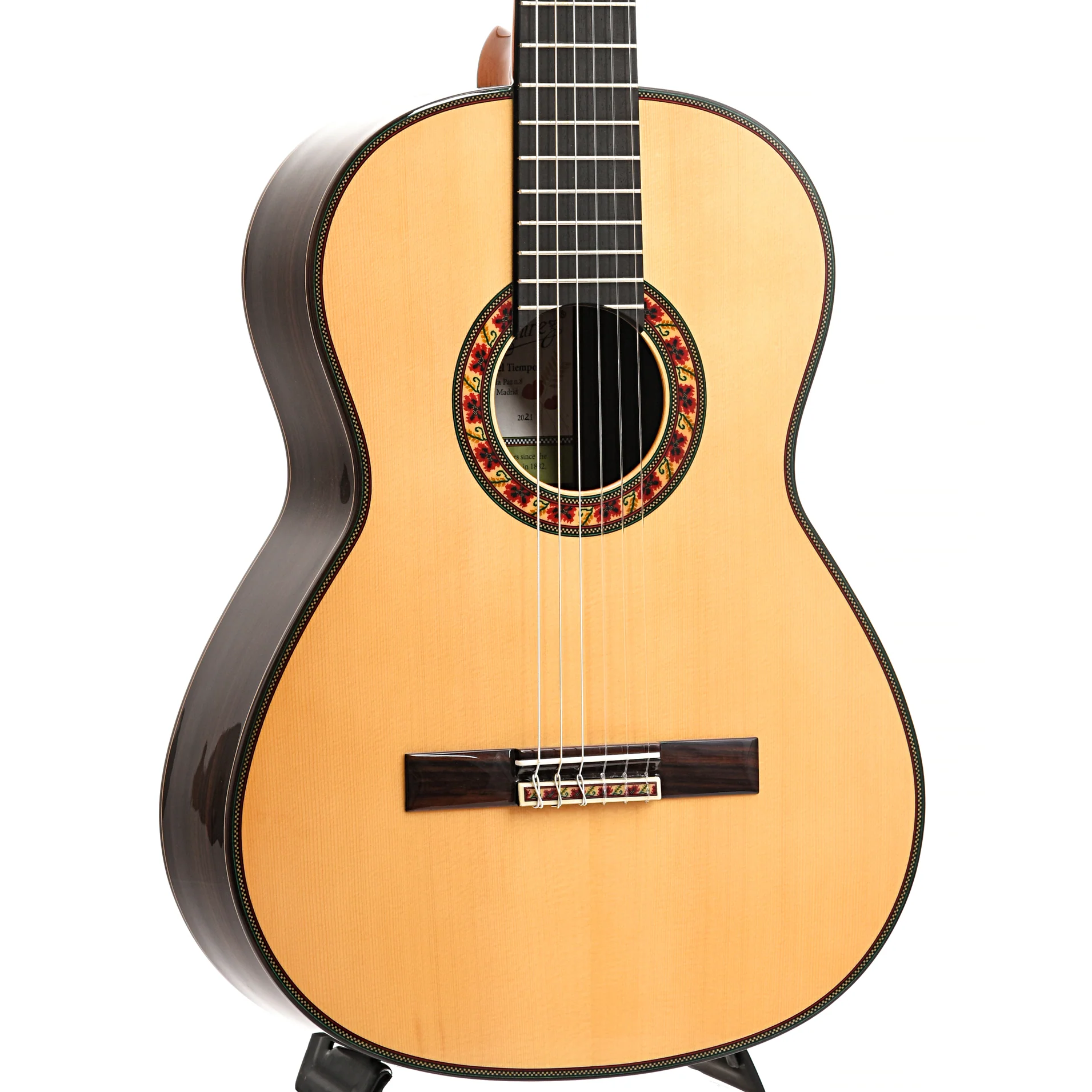 Jose Ramirez Guitarra Del Tiempo Classical Guitar and Case, Spruce Top Model - Image 3