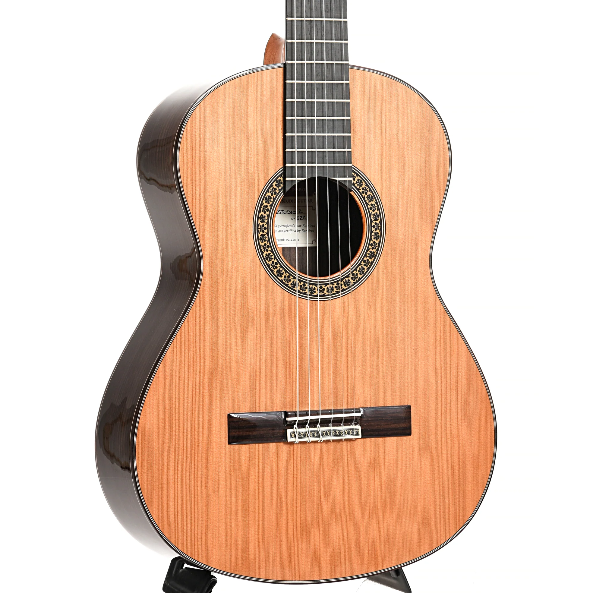 Jose Ramirez Studio 2 Classical Guitar and Case - Image 4