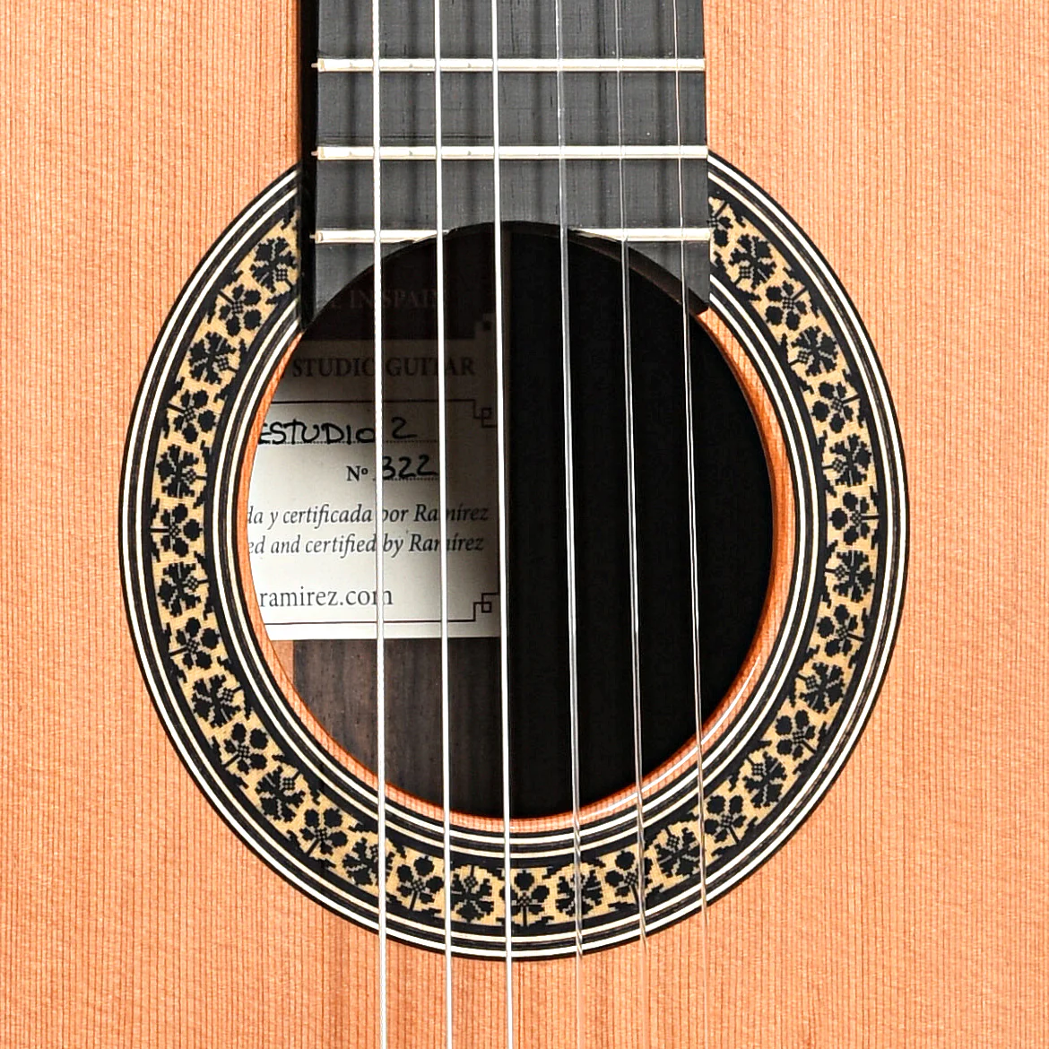 Jose Ramirez Studio 2 Classical Guitar and Case - Image 6