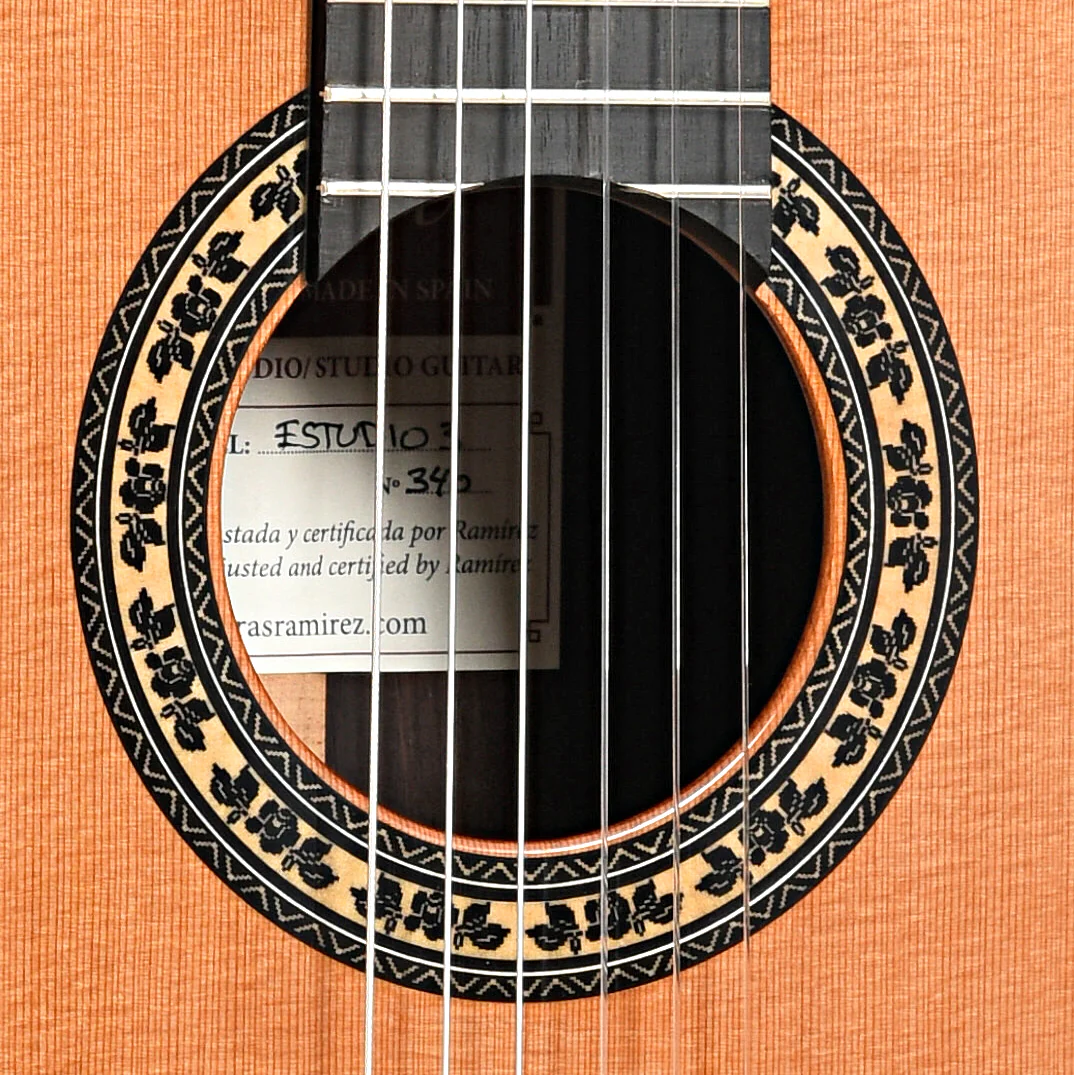 Jose Ramirez Studio 3 Classical Guitar, Cedar Top - Image 5
