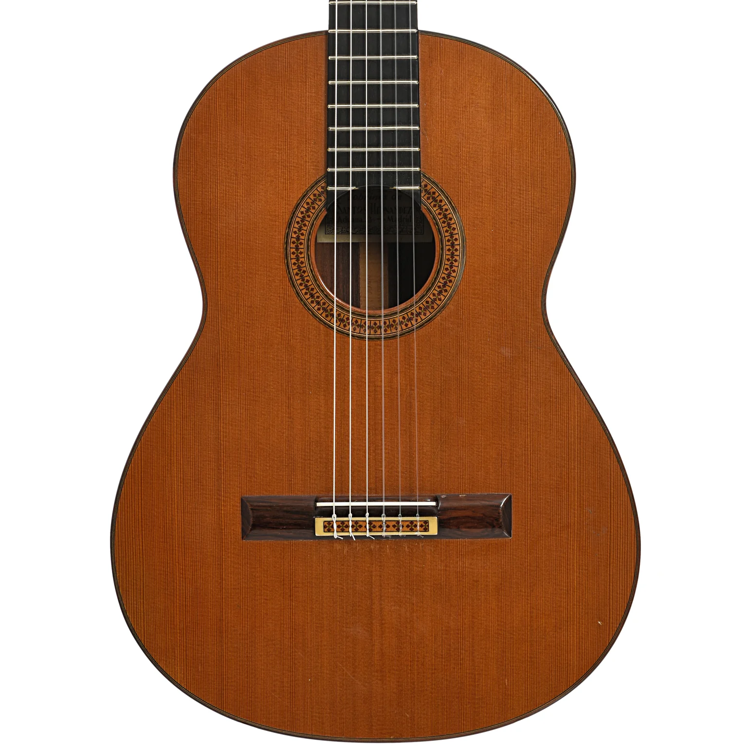Juan Alvarez Classical Guitar (1969) - Image 2
