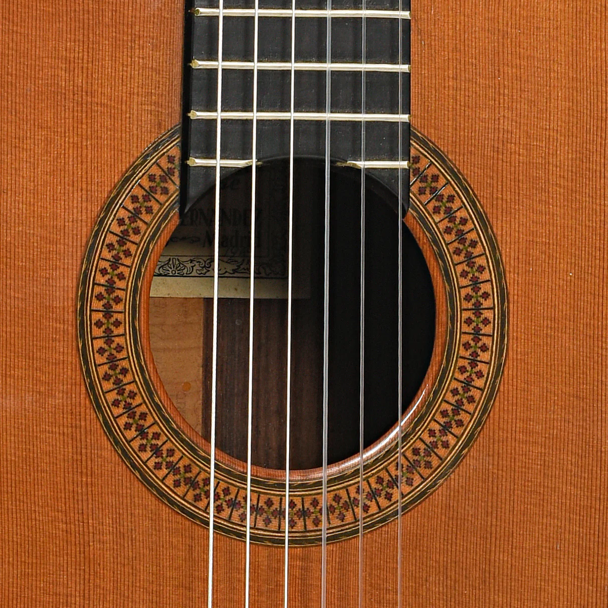 Juan Alvarez Classical Guitar (1969) - Image 6
