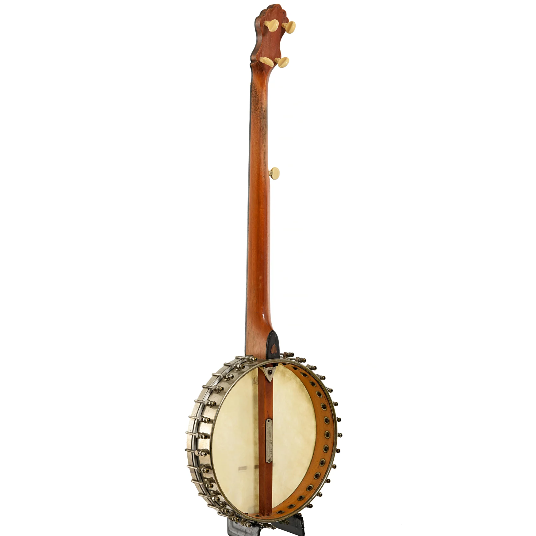 Julius AJ Friederich Professional by Lyon & Healy Open Back Banjo (1890s) - Image 10