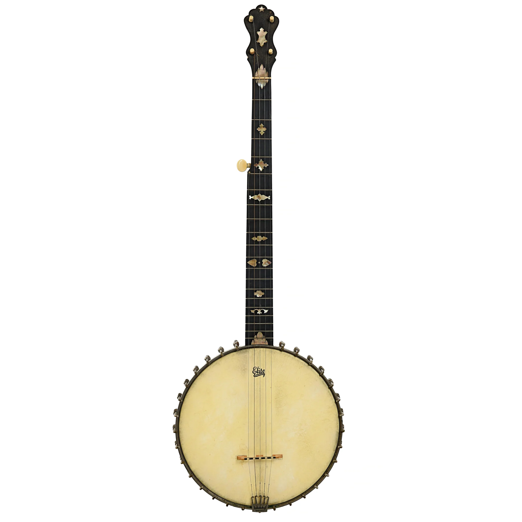 Julius AJ Friederich Professional by Lyon & Healy Open Back Banjo (1890s) - Image 13