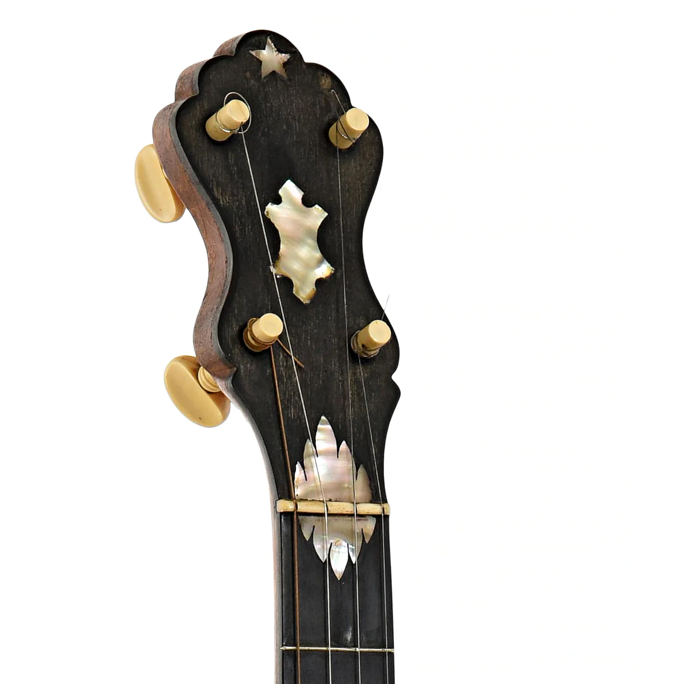 Julius AJ Friederich Professional by Lyon & Healy Open Back Banjo (1890s) - Image 6