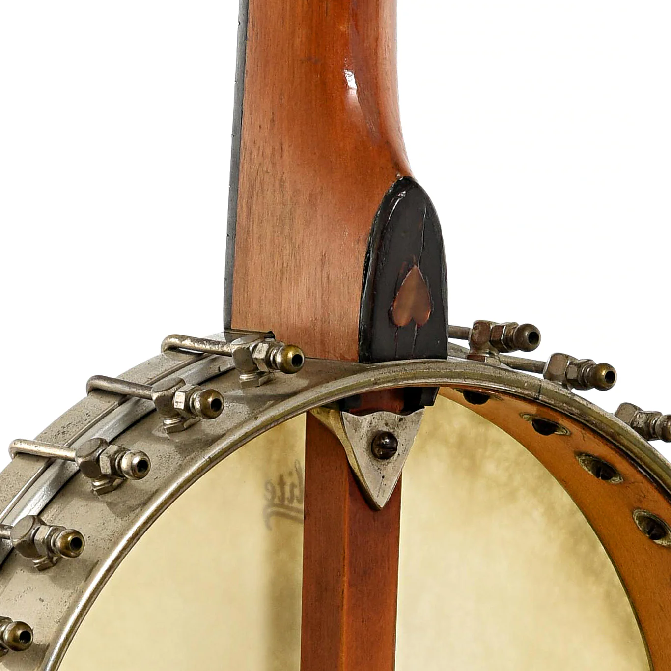 Julius AJ Friederich Professional by Lyon & Healy Open Back Banjo (1890s) - Image 8