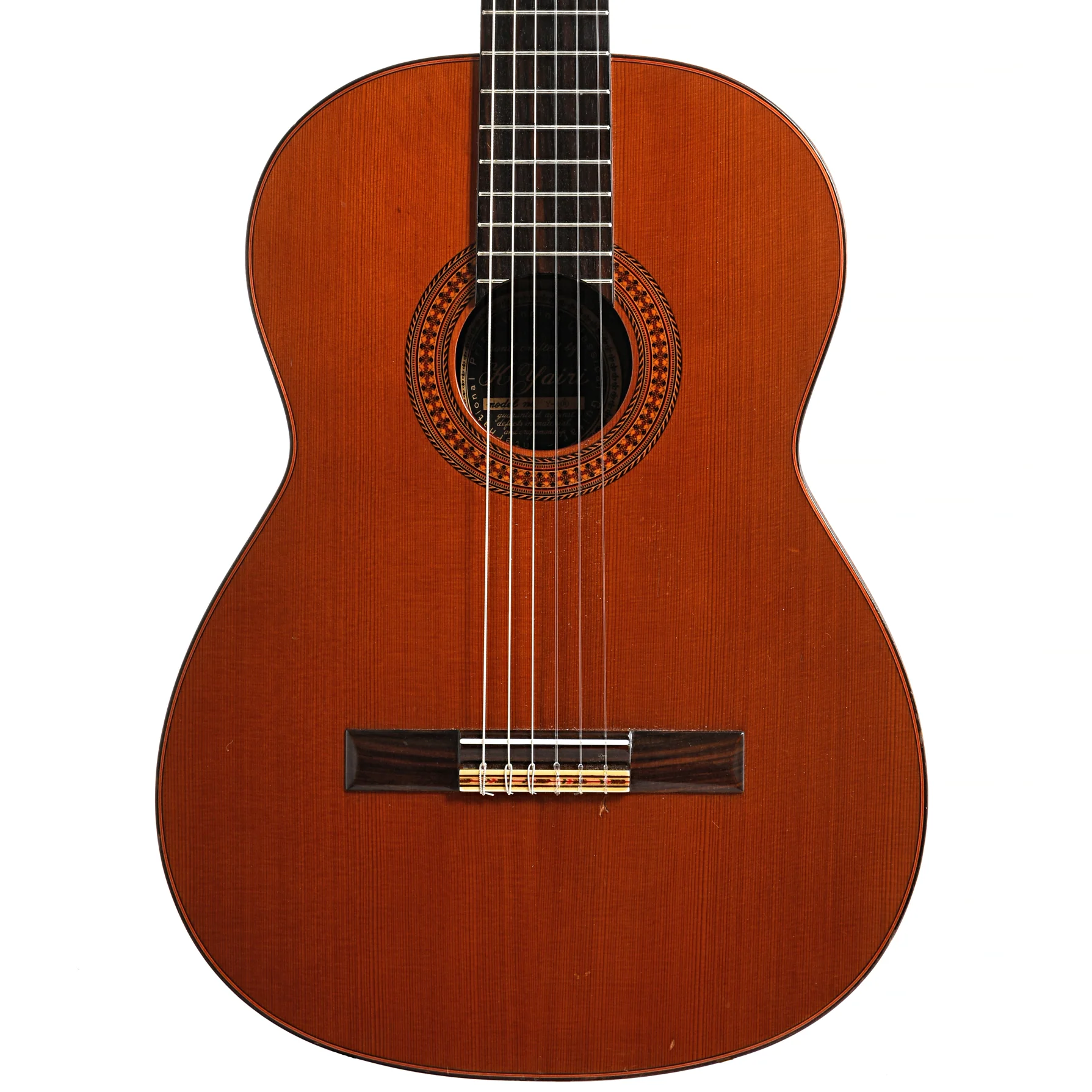 K. Yairi Y-100 Classical Guitar  (c.1980) - Image 2
