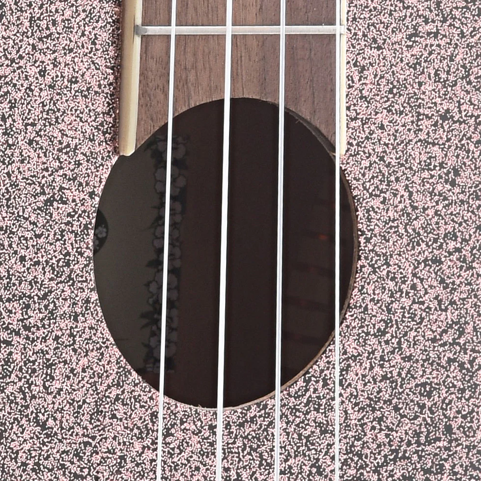 Kala Gloss Sparkle Concert Ukulele, Pink Champagne - Image 5