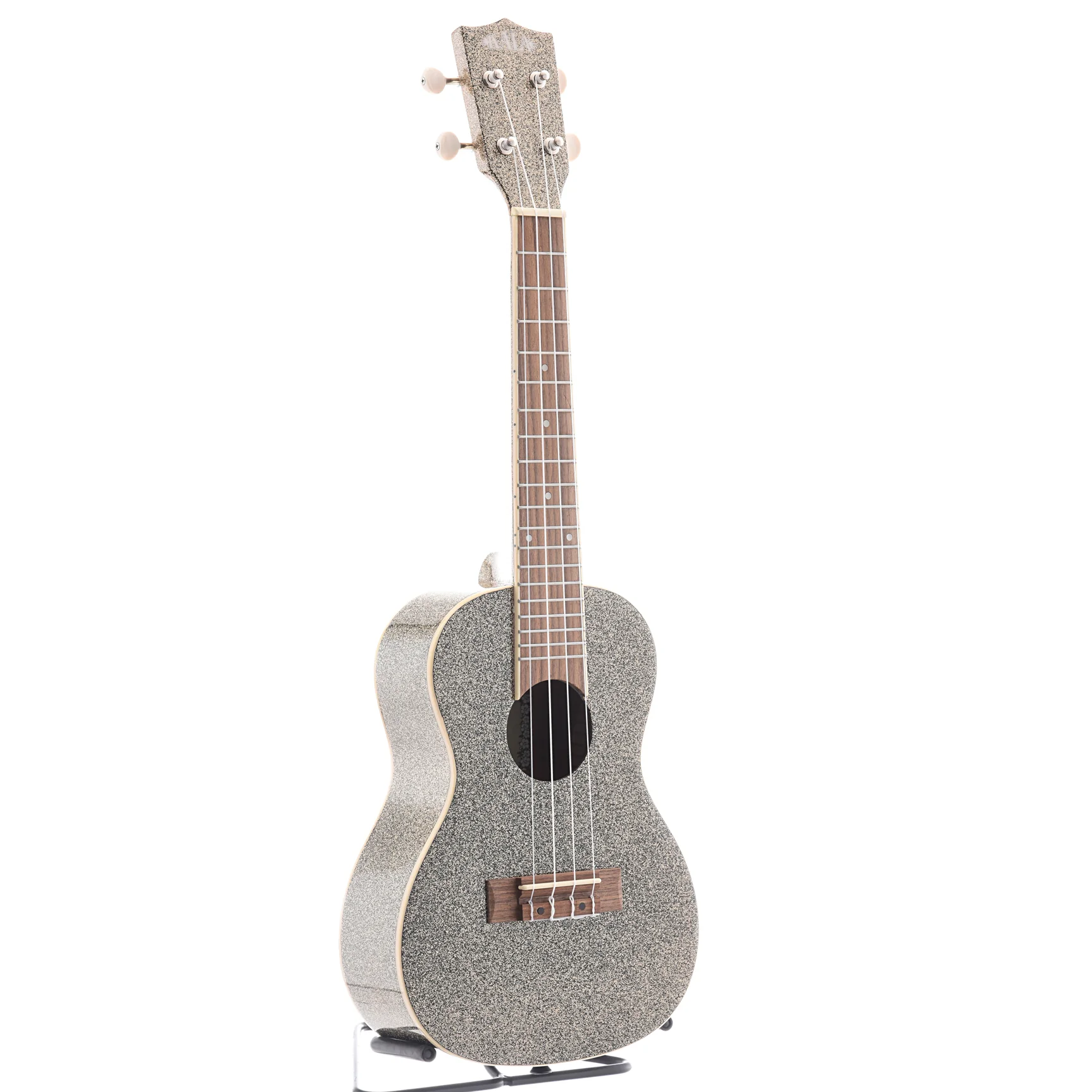 Kala Gloss Sparkle Concert Ukulele, Stardust Gold - Image 2