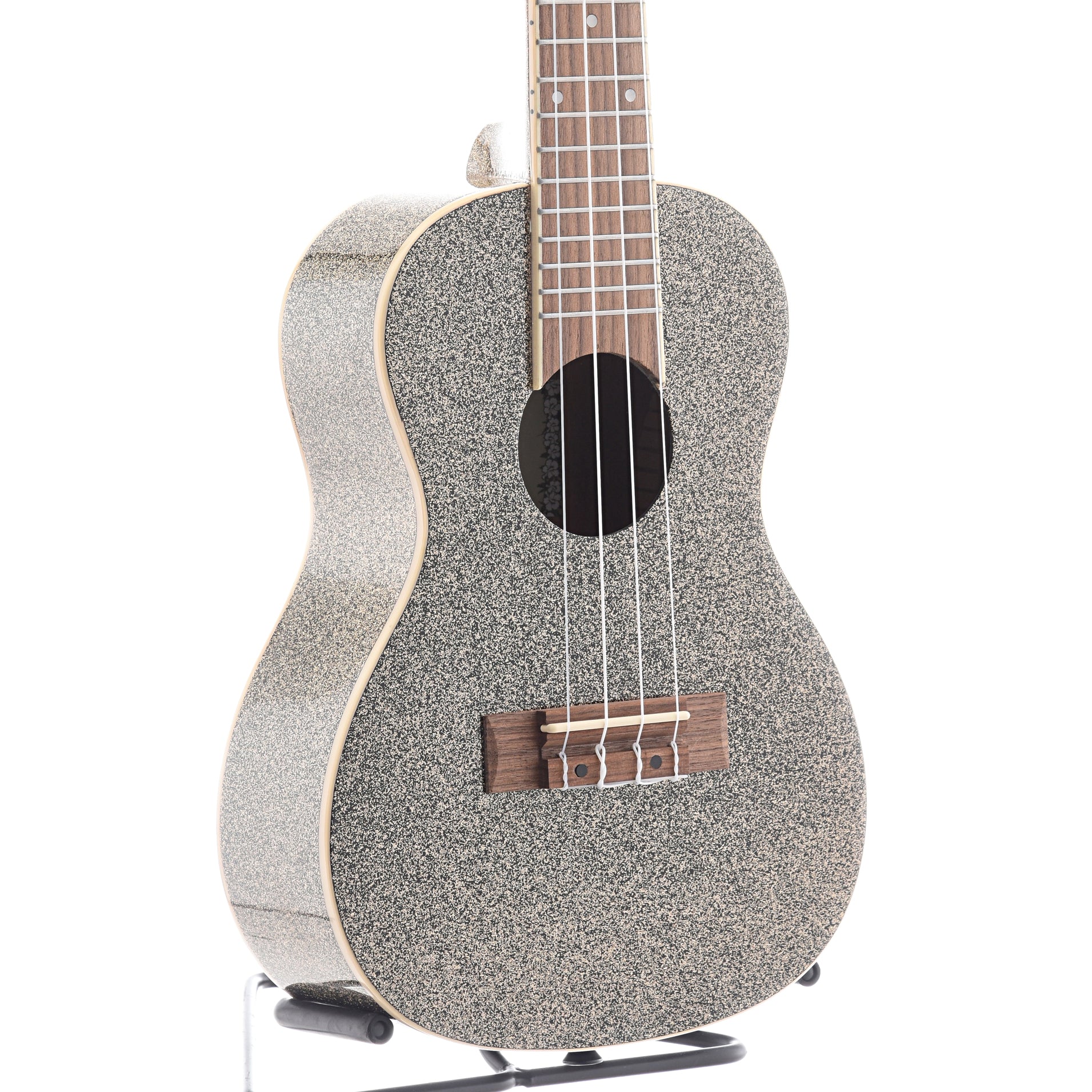 Kala Gloss Sparkle Concert Ukulele, Stardust Gold - Image 3