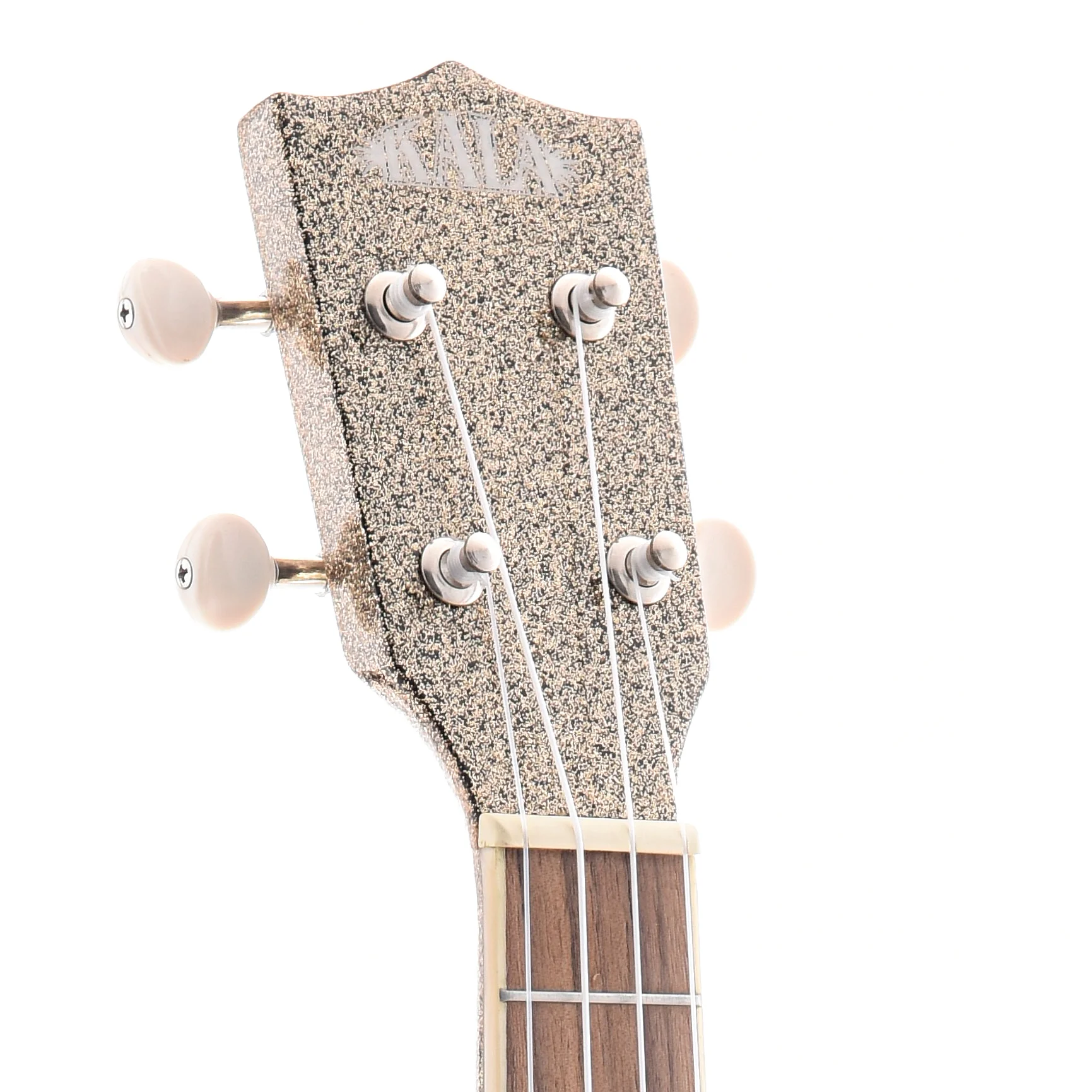 Kala Gloss Sparkle Concert Ukulele, Stardust Gold - Image 7