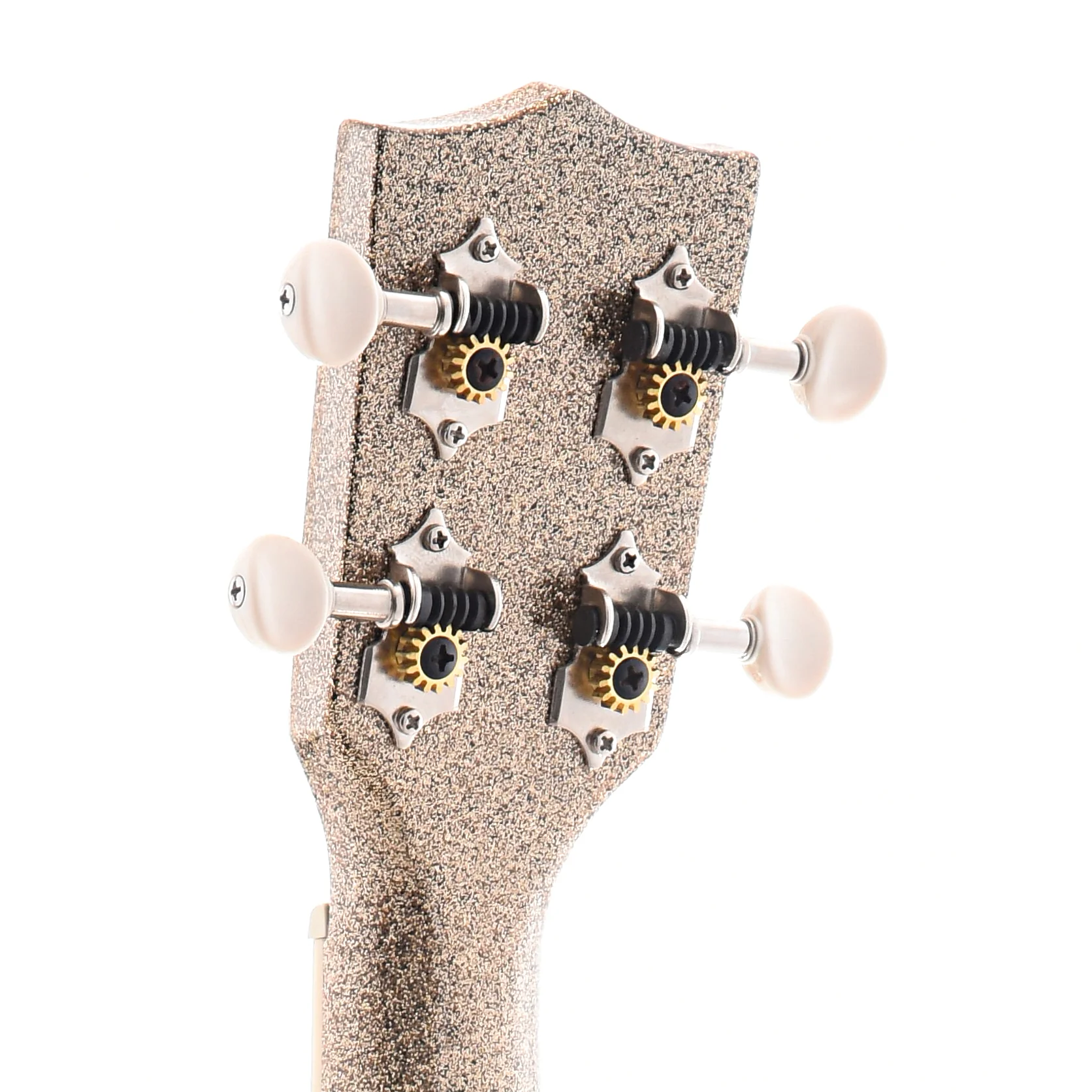 Kala Gloss Sparkle Concert Ukulele, Stardust Gold - Image 8