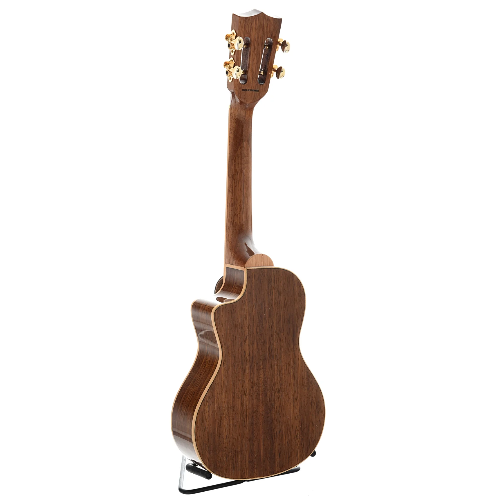 Kala KA-KCGE-C Koa Gloss Concert Cutaway Ukulele, with Pickup - Image 10