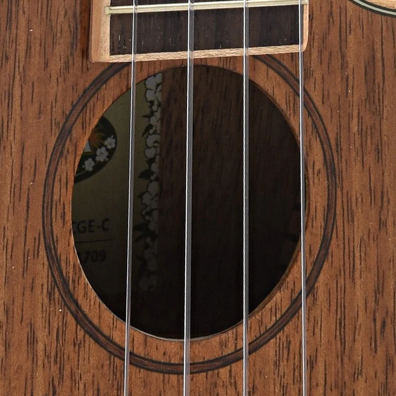 Kala KA-KCGE-C Koa Gloss Concert Cutaway Ukulele, with Pickup - Image 4