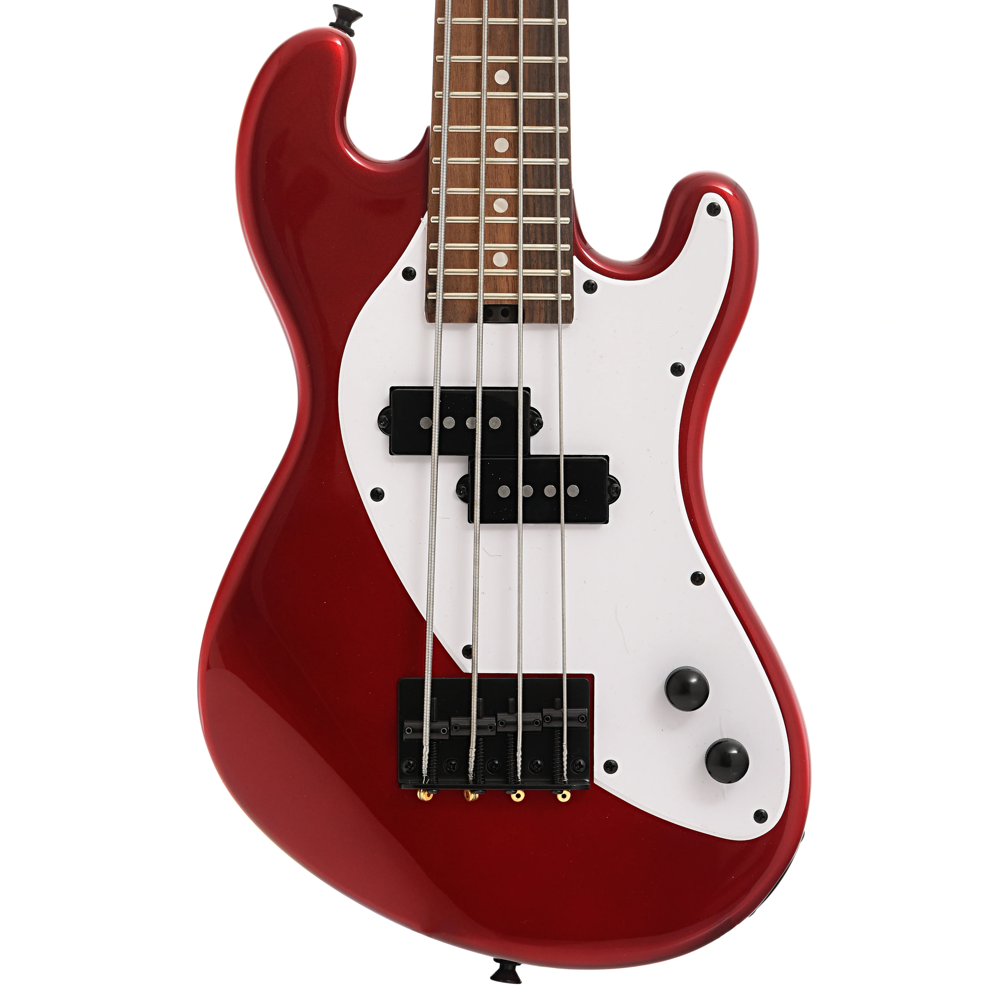 Kala Solid Body U-Bass, Candy Apple Red - Image 2