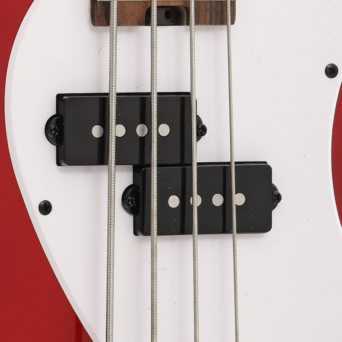 Kala Solid Body U-Bass, Candy Apple Red - Image 6