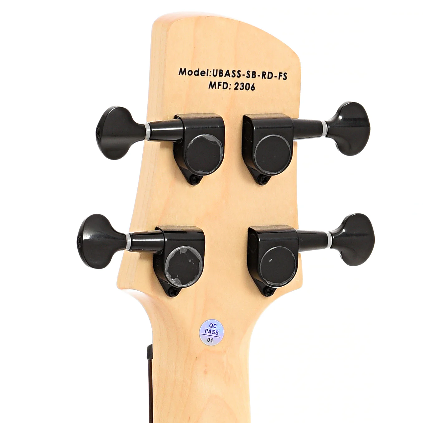 Kala Solid Body U-Bass, Candy Apple Red - Image 9