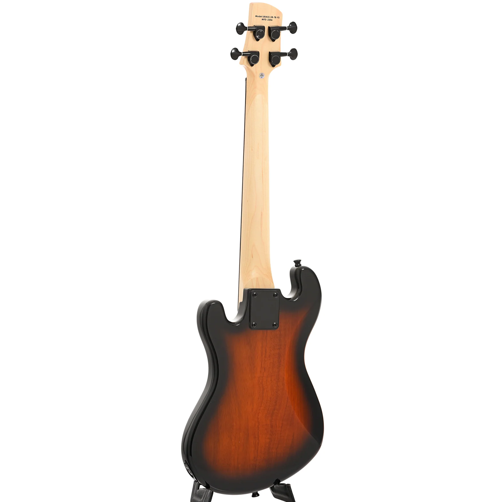 Kala Solid Body U-Bass, Tobacco Burst - Image 12