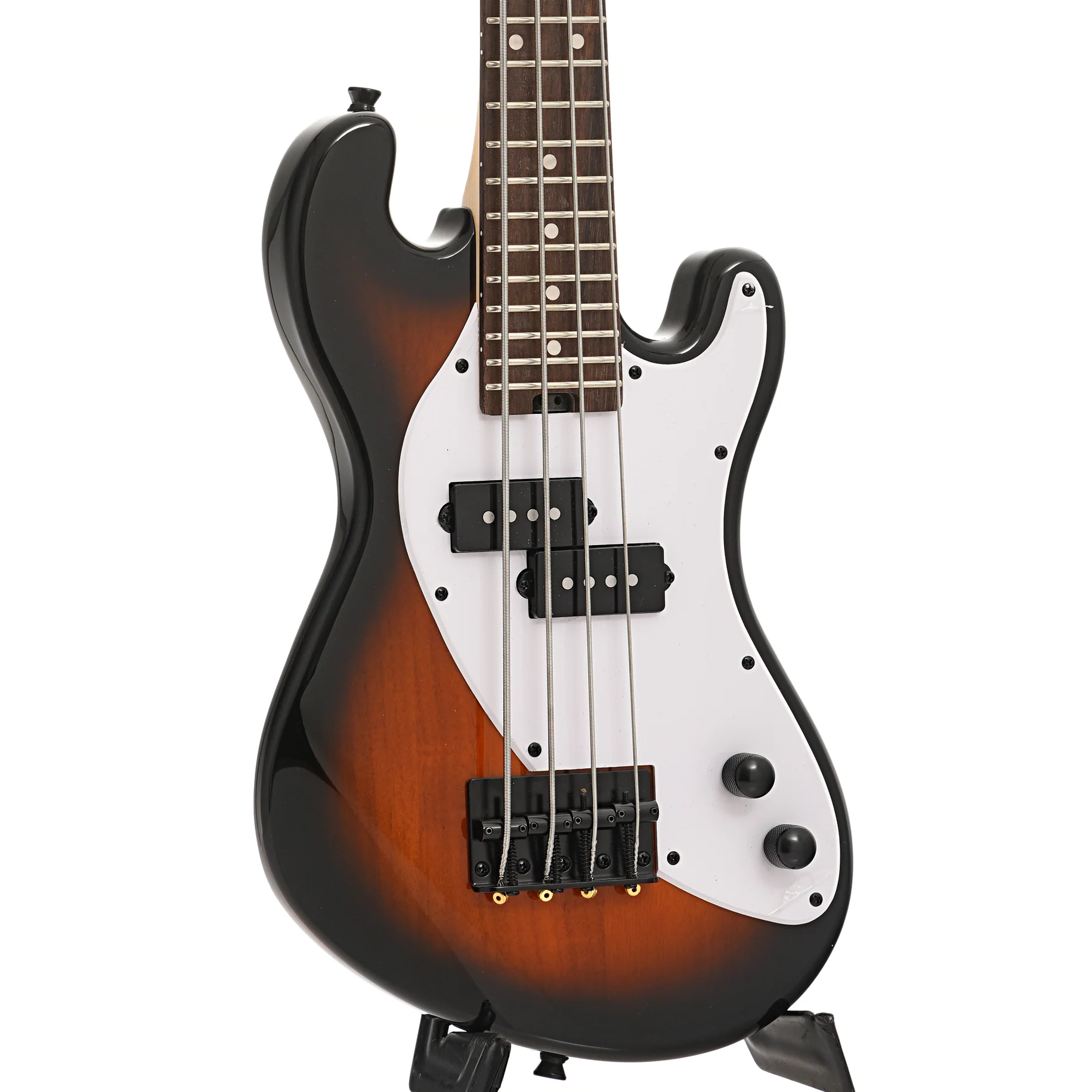 Kala Solid Body U-Bass, Tobacco Burst - Image 4