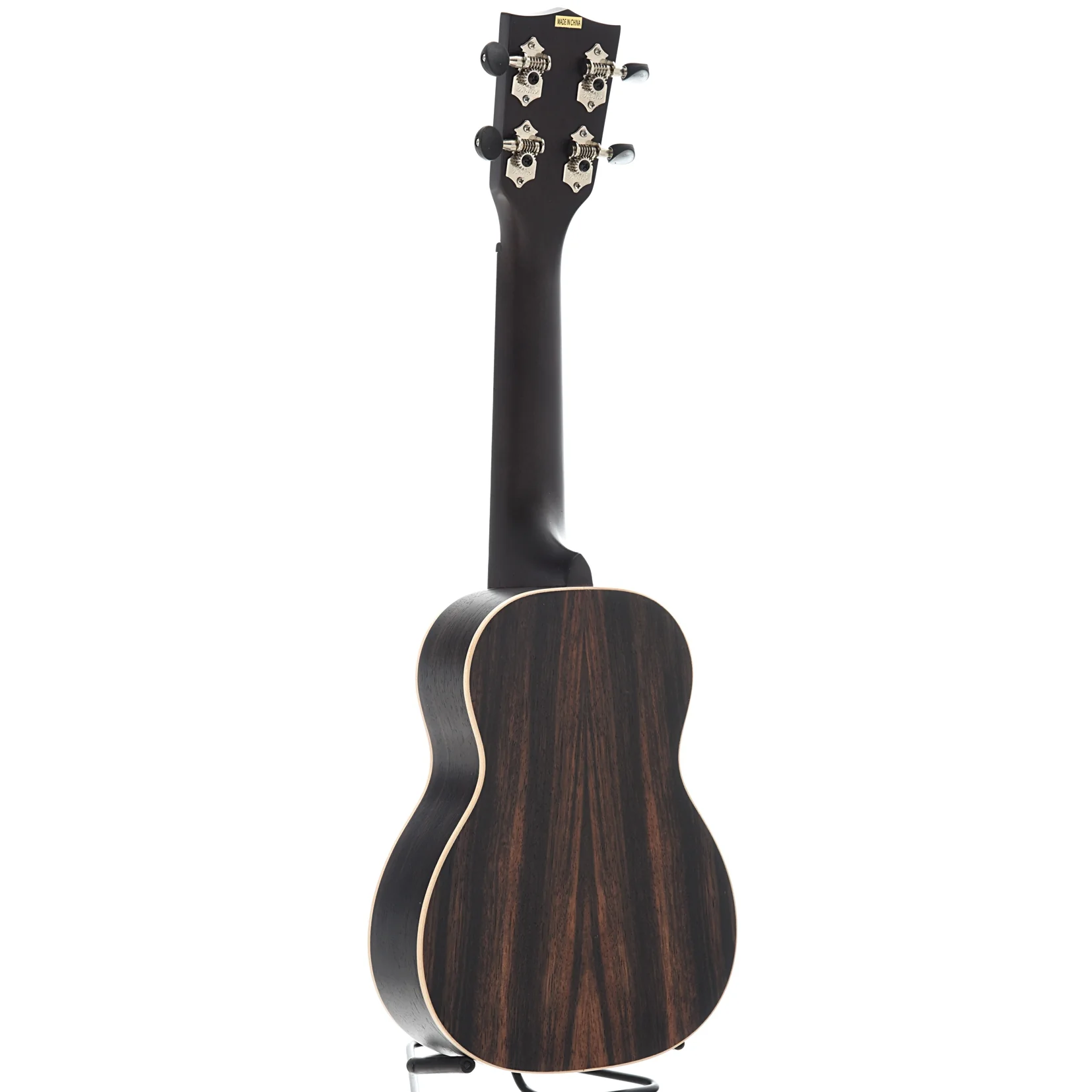 Kala KA-EBY-S Striped Ebony Soprano Ukulele - Image 10